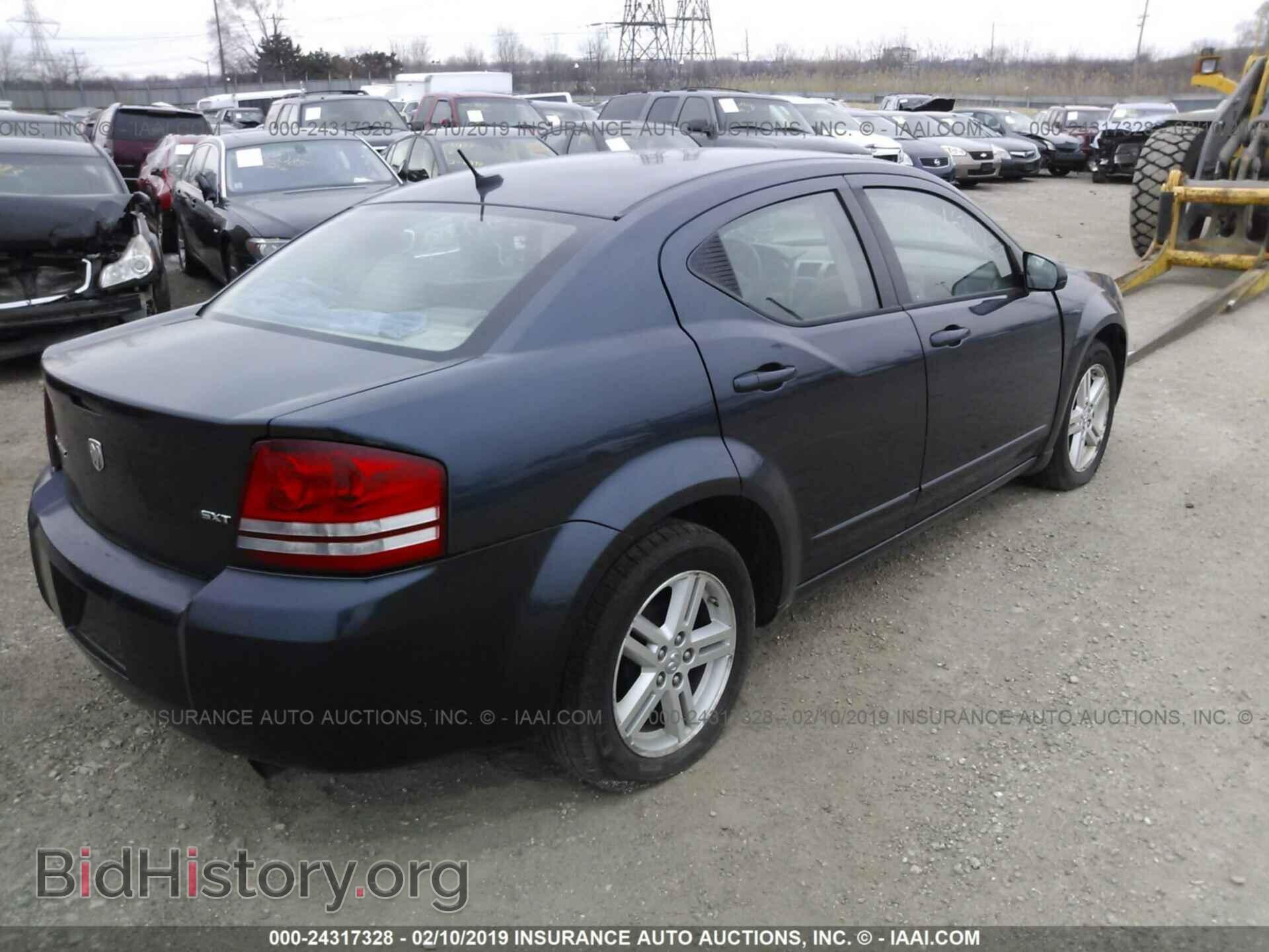 2008 DODGE AVENGER - VIN: 1B3LC56K18N611827 - Фото 4