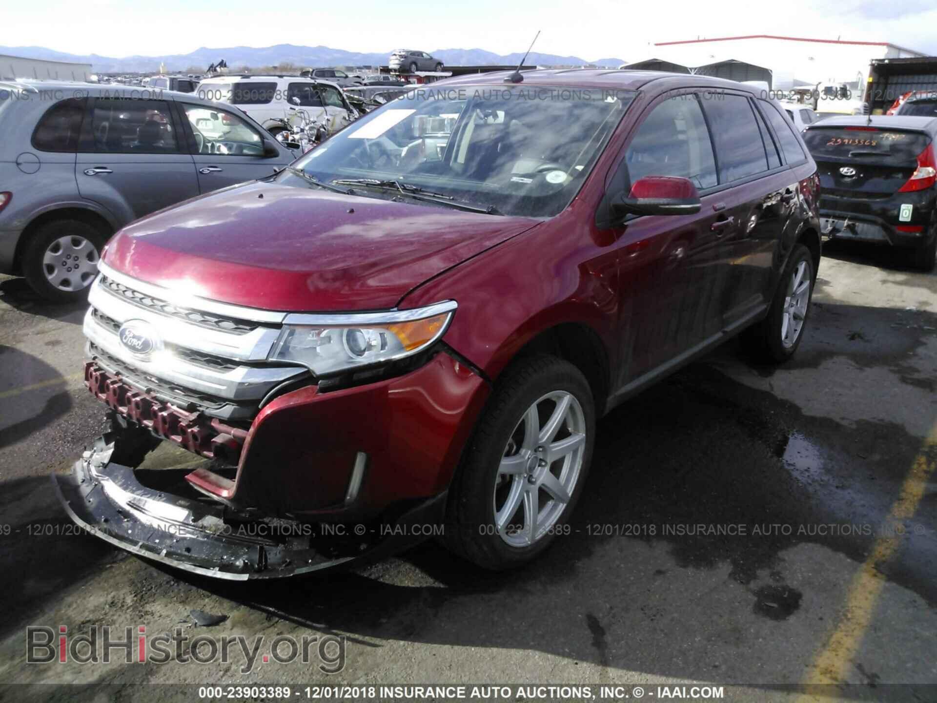2013 FORD EDGE - VIN: 2FMDK4JC7DBB11432 - Фото 2