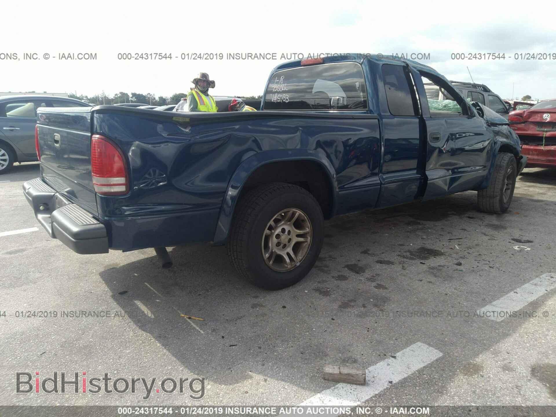 2003 DODGE DAKOTA - VIN: 1D7HL12X03S275733 - Фото 4