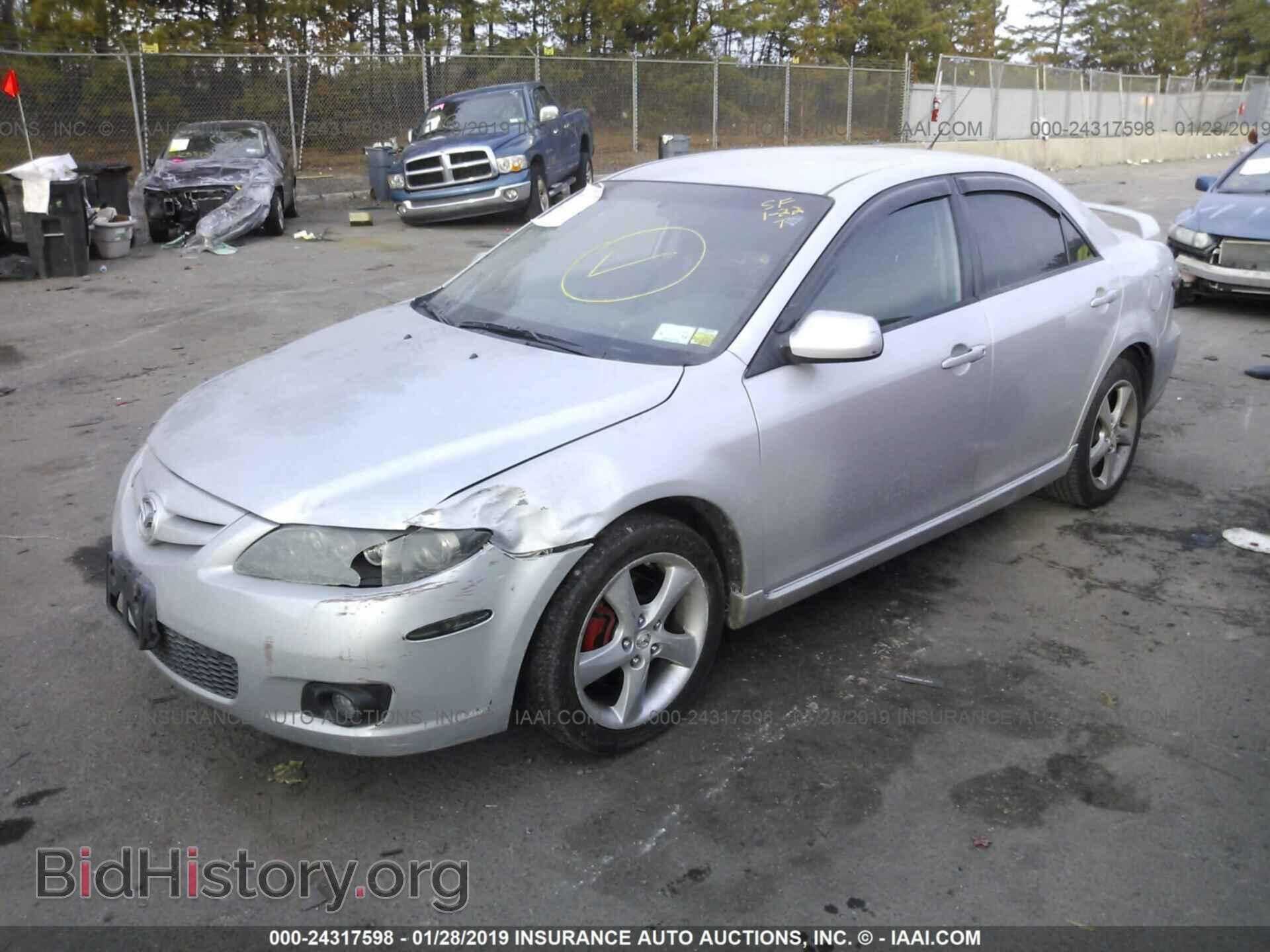 2008 MAZDA 6 - VIN: 1YVHP80C385M09884 - Фото 2