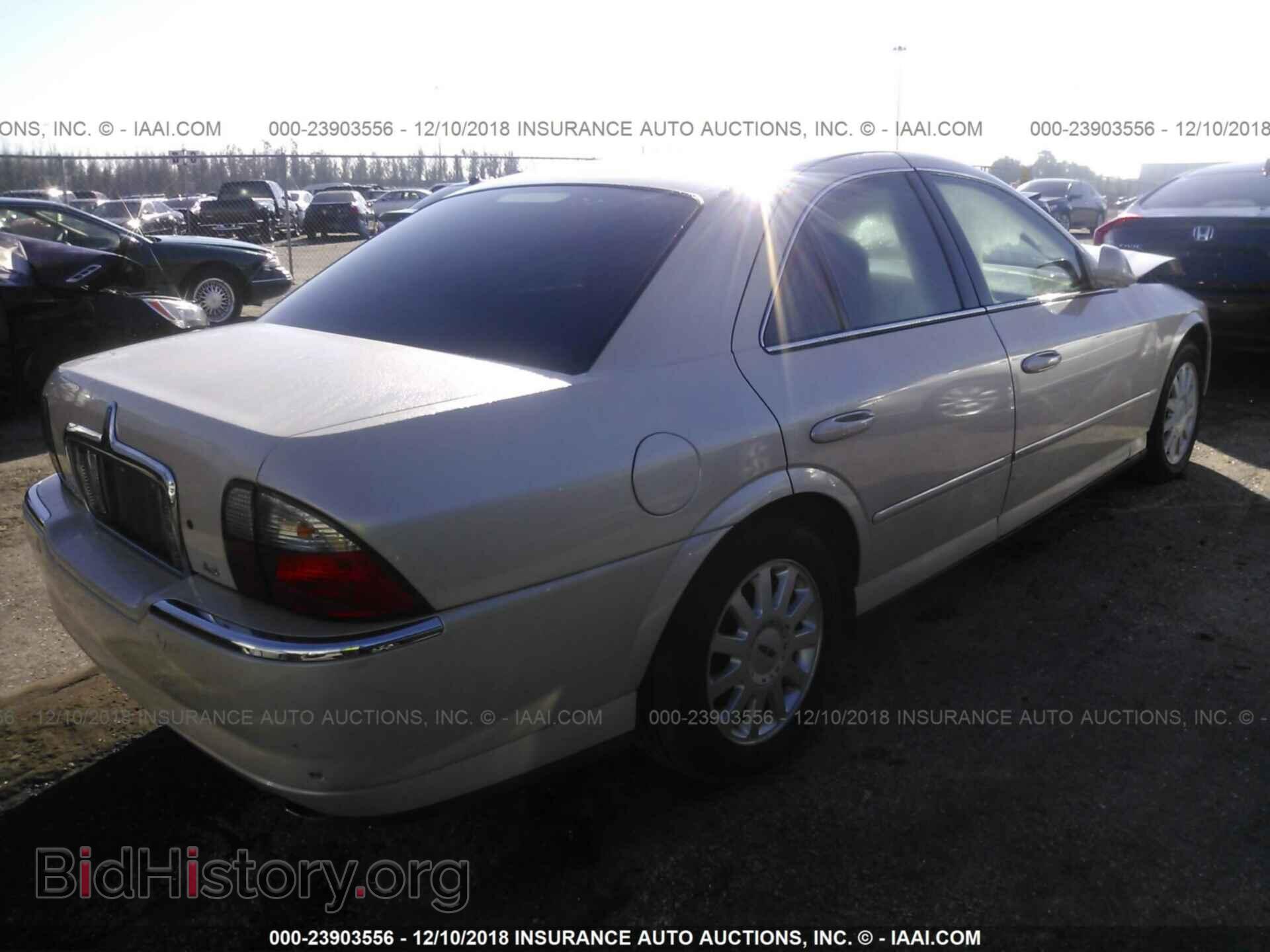 2003 LINCOLN LS - VIN: 1LNHM86S73Y669298 - Photo 4