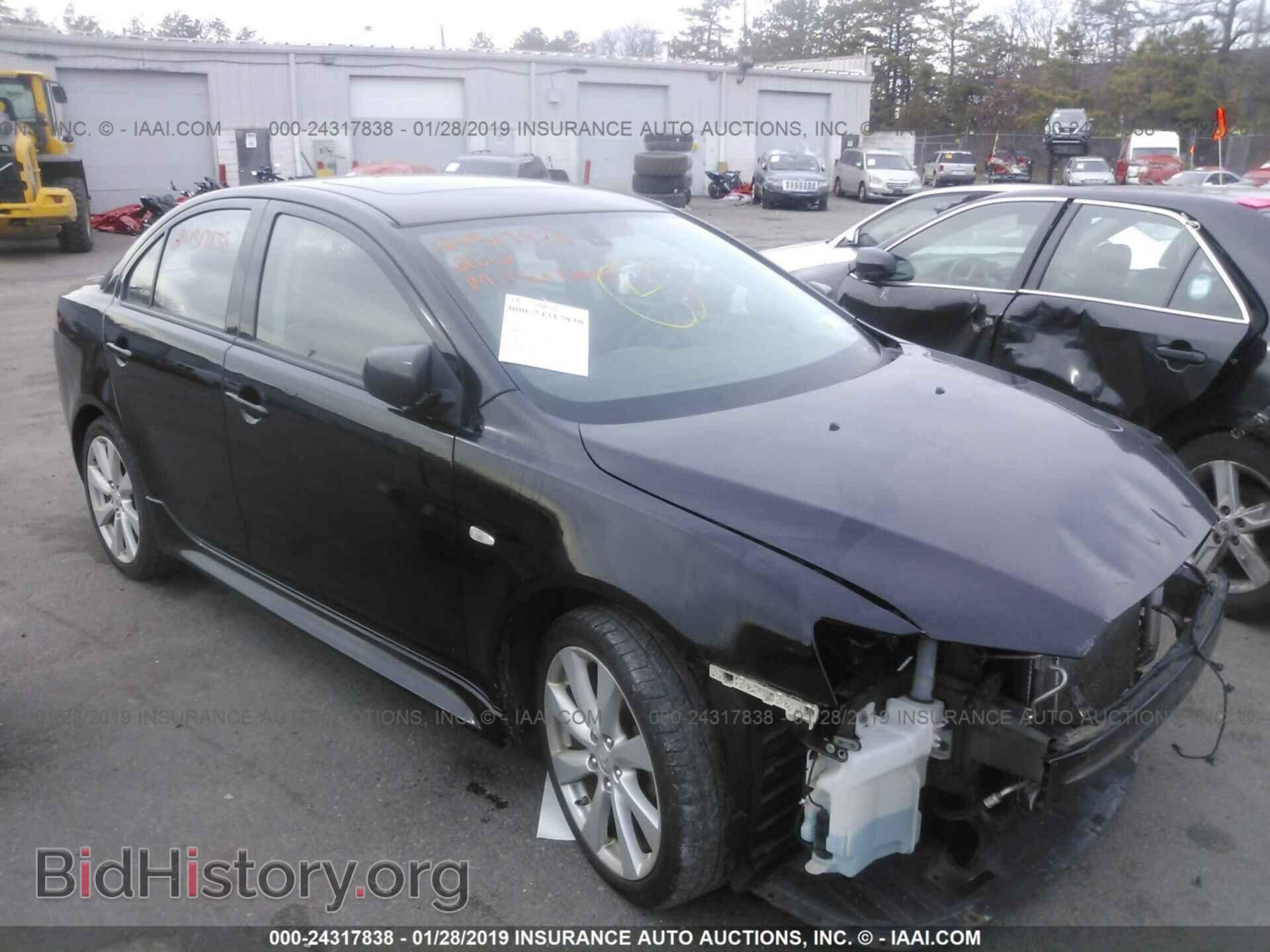 Photo JA32U8FW7CU021687 - MITSUBISHI LANCER 2012