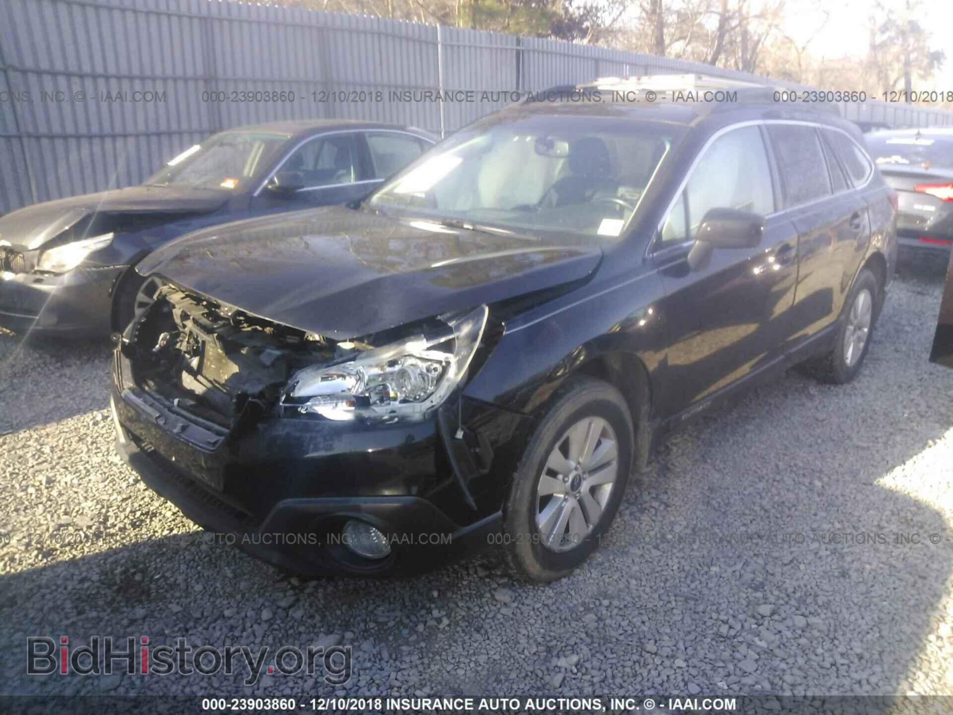 2016 SUBARU OUTBACK - VIN: 4S4BSADC7G3272742 - Фото 2