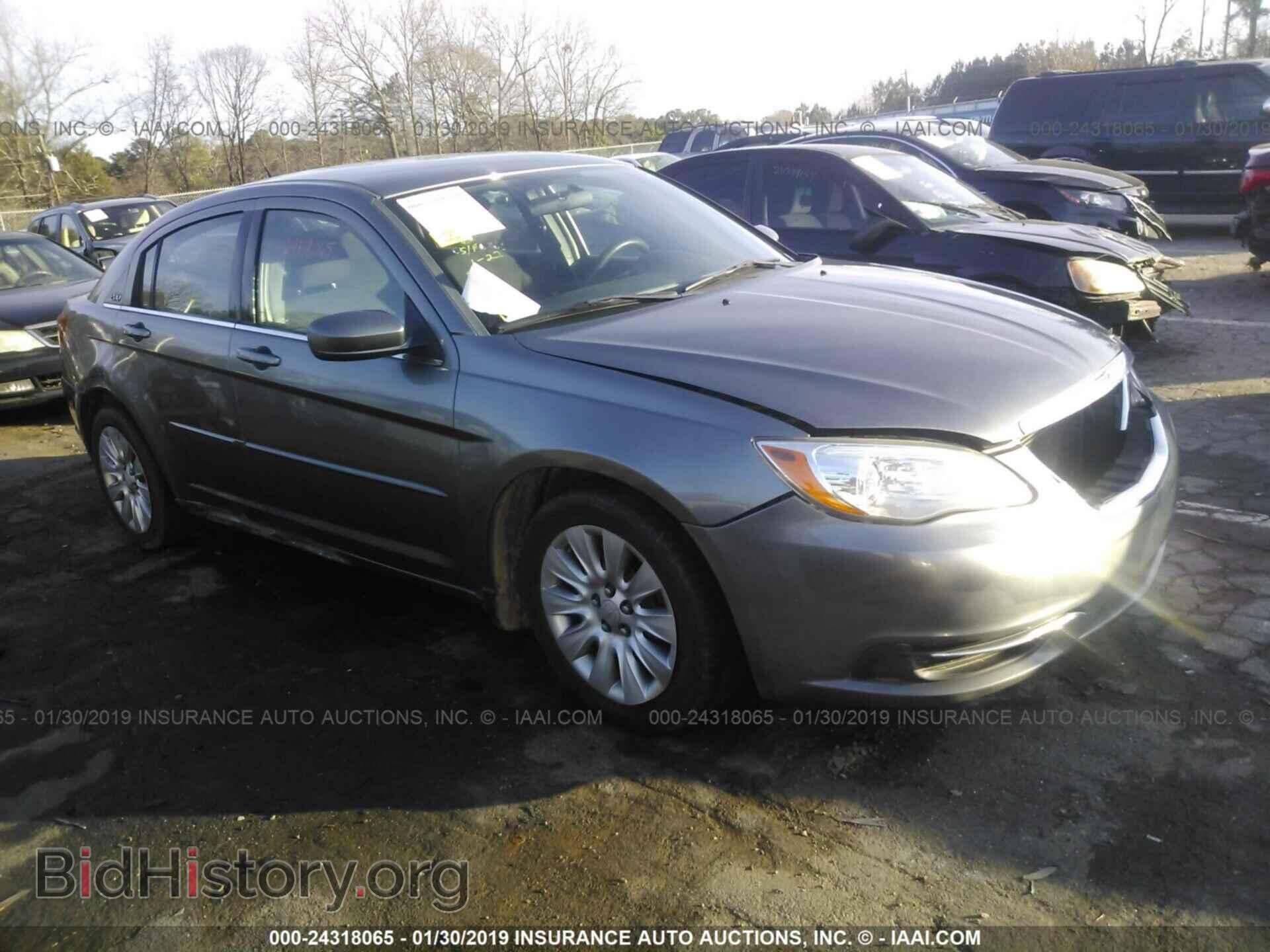 Фотография 1C3CCBAB5CN201954 - CHRYSLER 200 2012