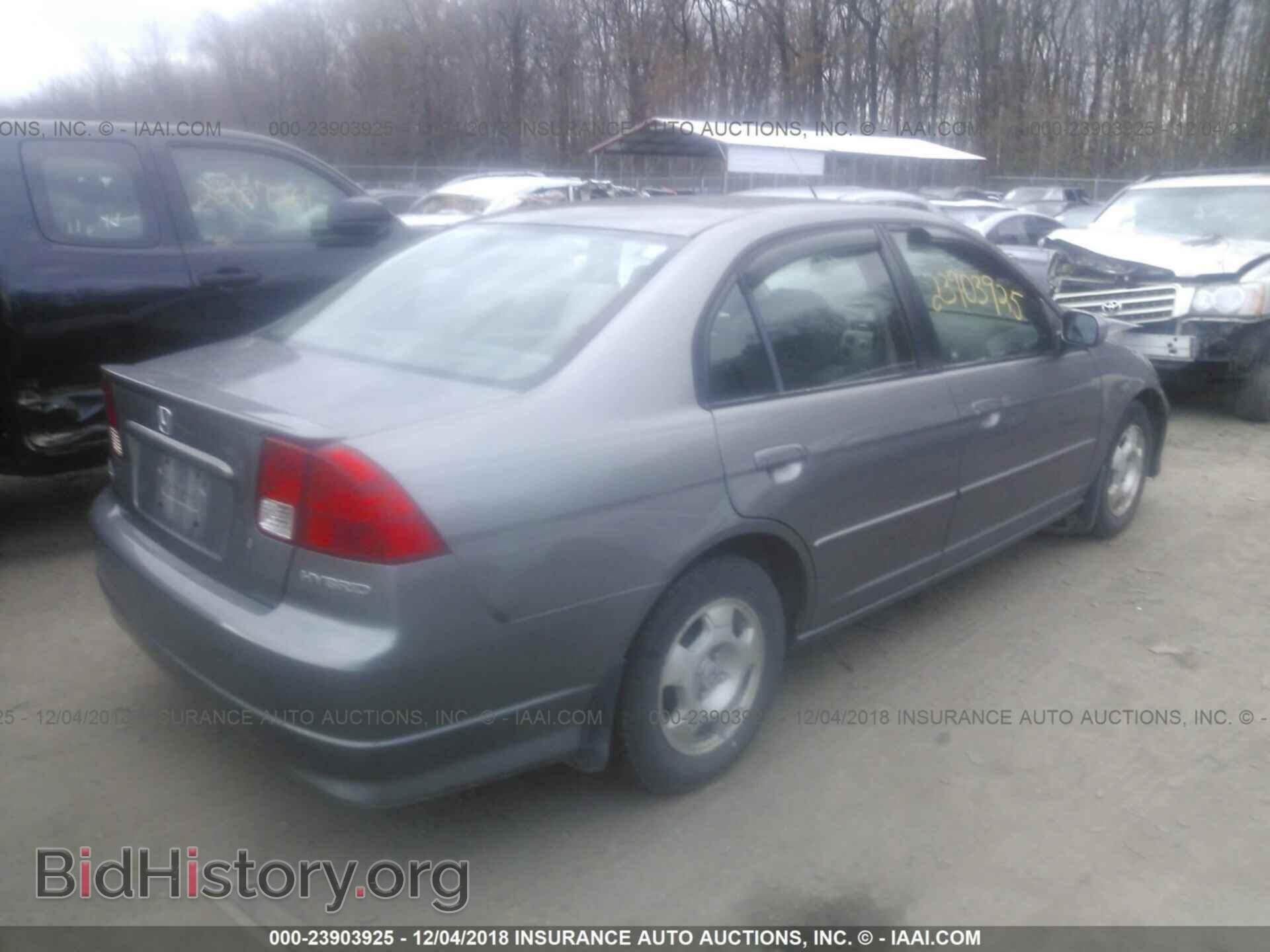 2005 HONDA CIVIC - VIN: JHMES95655S018117 - Фото 4
