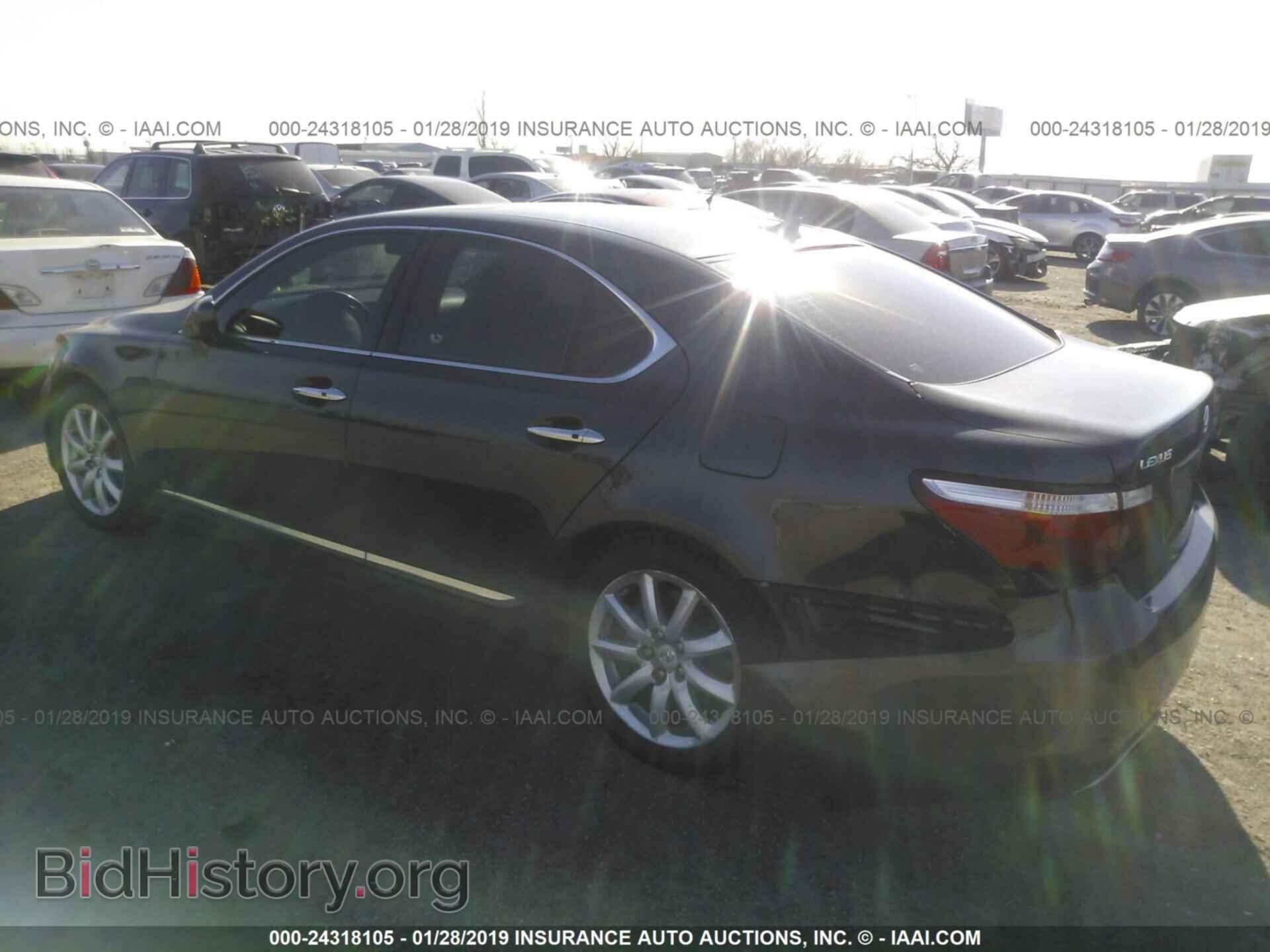 2007 LEXUS LS - VIN: JTHBL46F875028272 - Photo 3