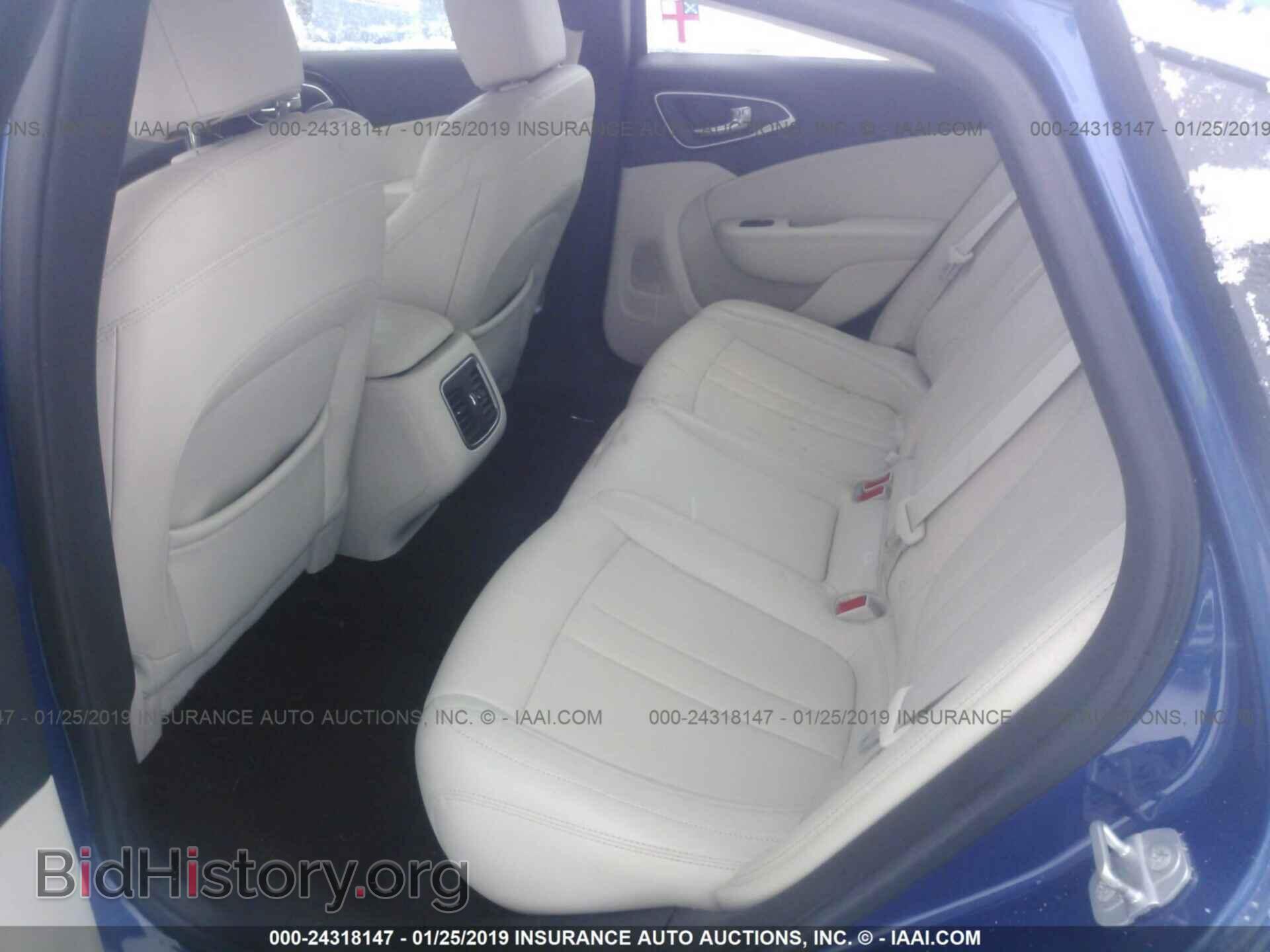 2015 CHRYSLER 200 - VIN: 1C3CCCCB0FN567733 - Фото 8