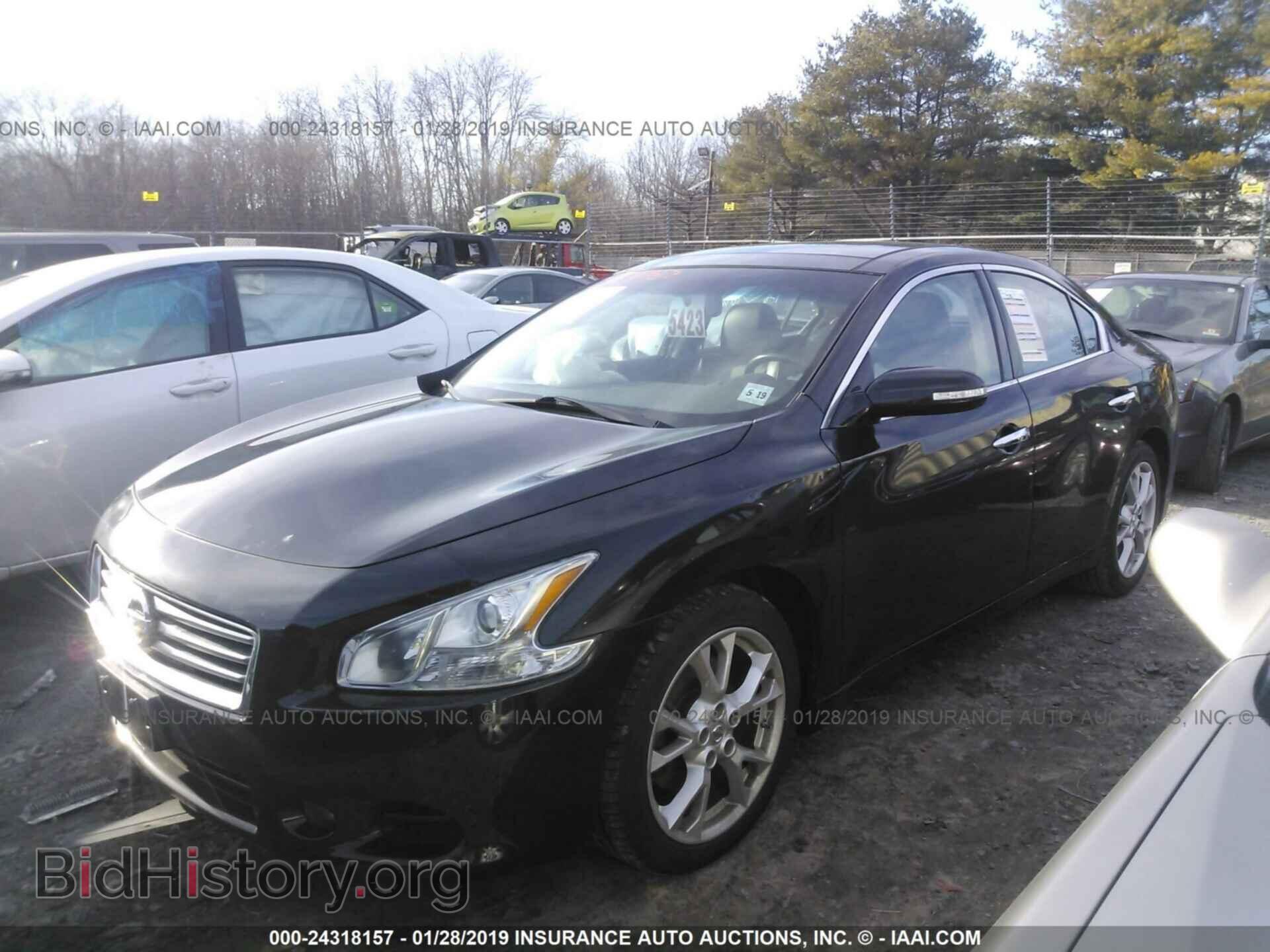 2014 NISSAN MAXIMA - VIN: 1N4AA5APXEC487651 - Фото 2