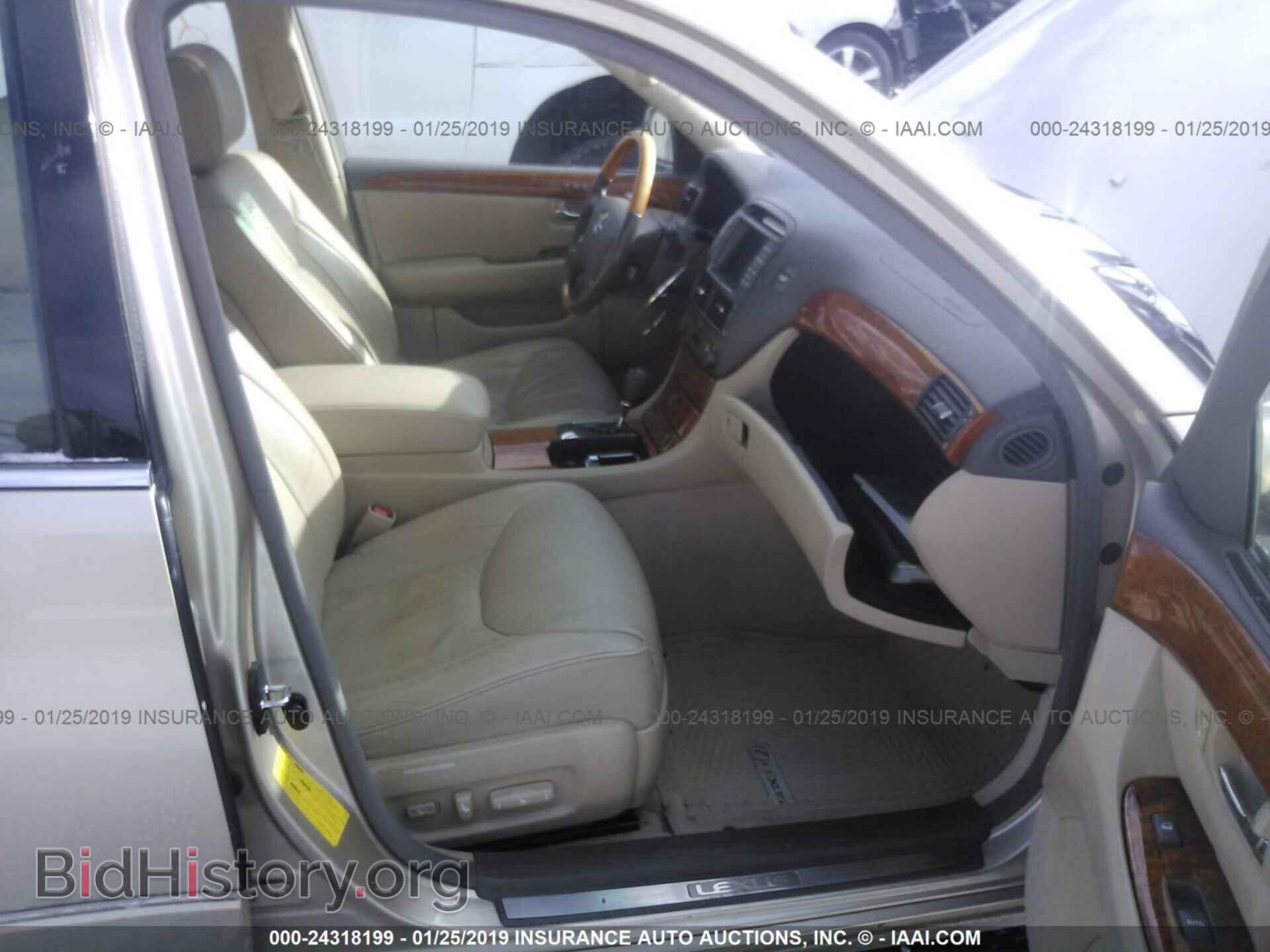 2004 LEXUS LS - VIN: JTHBN36F440173550 - Photo 5