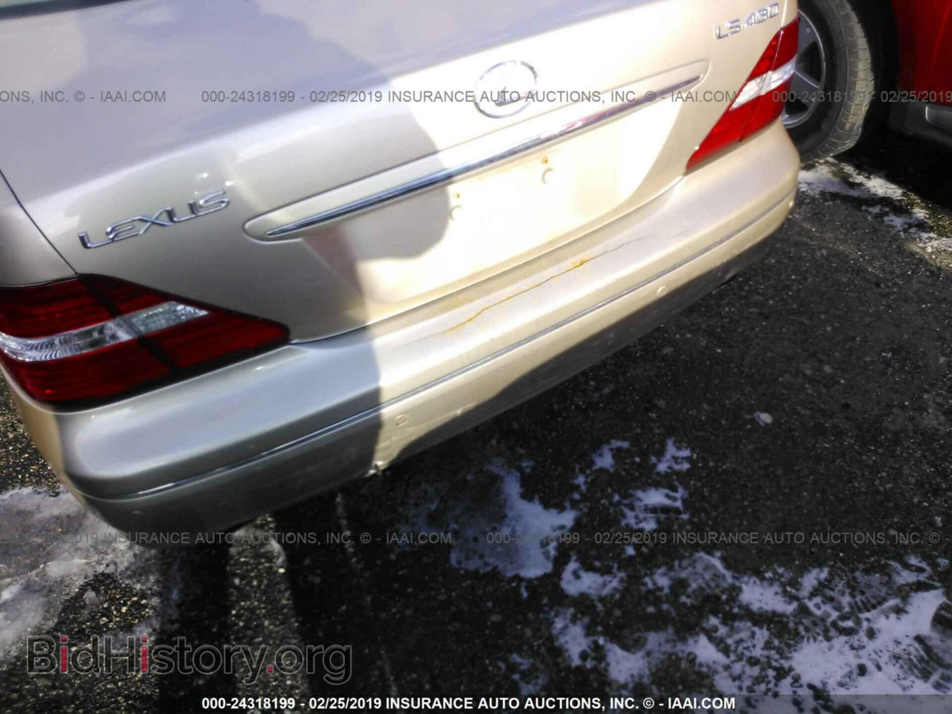 2004 LEXUS LS - VIN: JTHBN36F440173550 - Photo 6