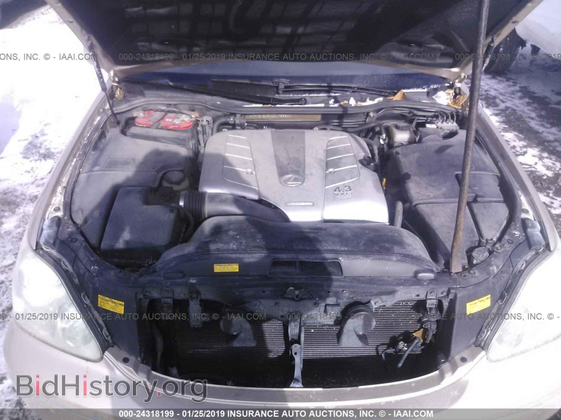 2004 LEXUS LS - VIN: JTHBN36F440173550 - Photo 10