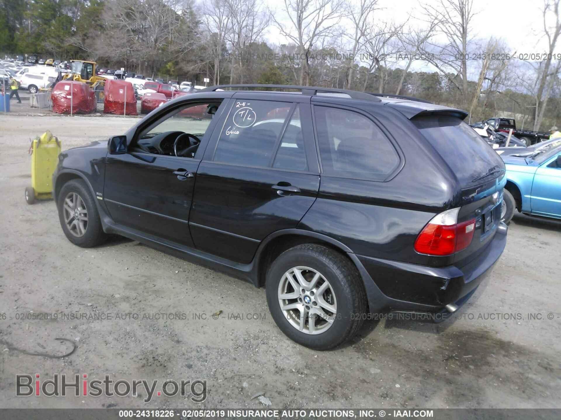 2006 BMW X5 - VIN: 5UXFA13596LY46220 - Фото 3
