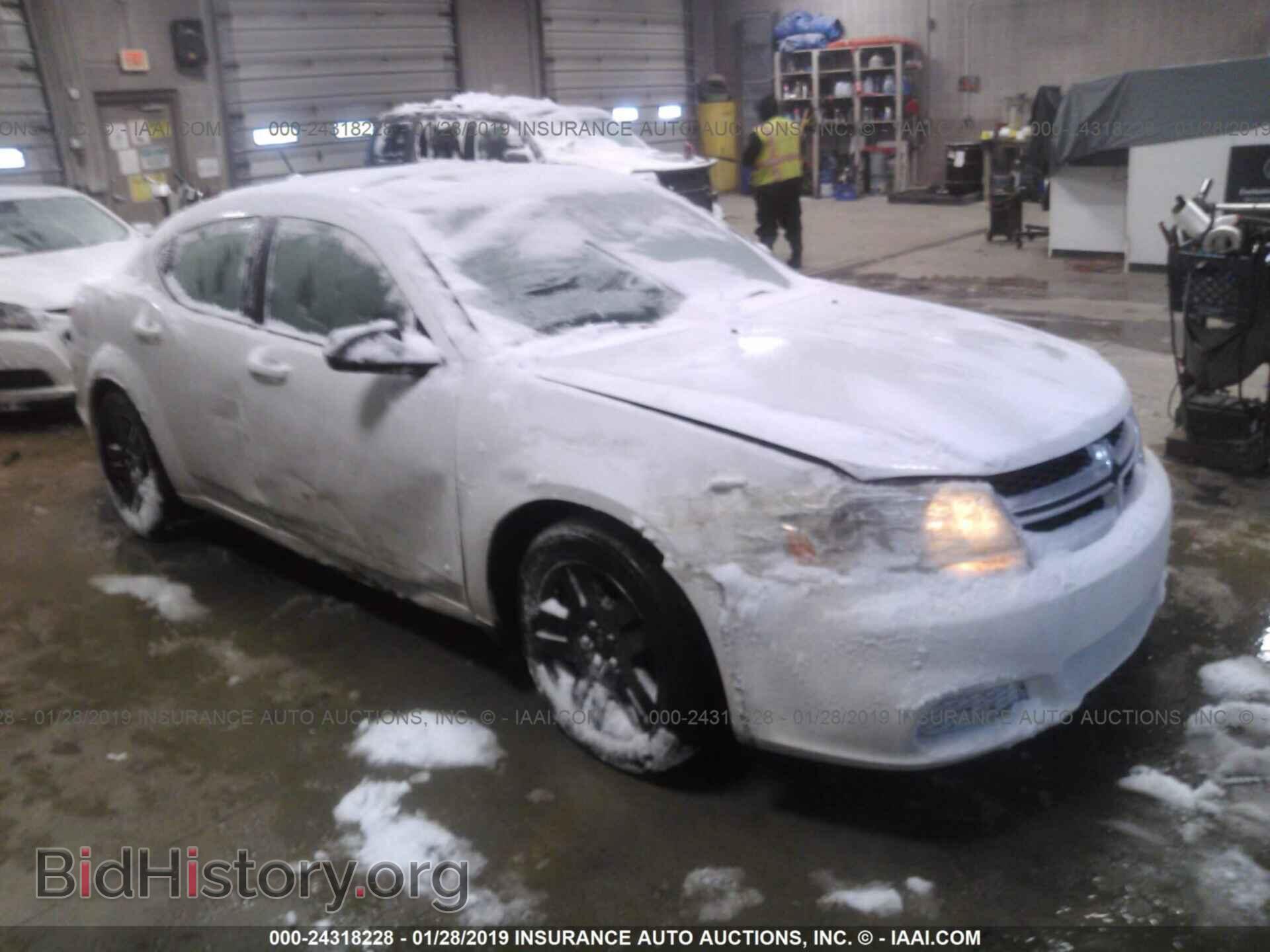 Photo 1C3CDZAB7CN168316 - DODGE AVENGER 2012