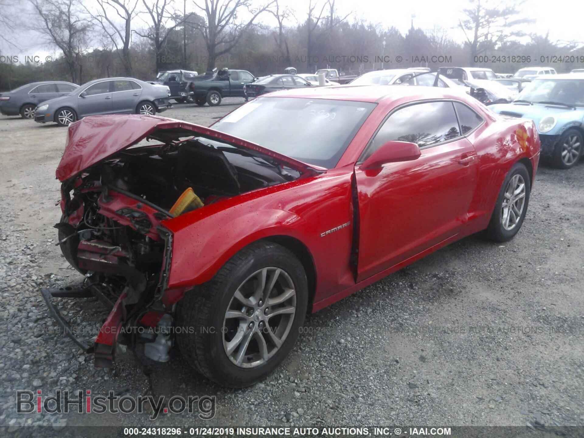 2014 CHEVROLET CAMARO - VIN: 2G1FA1E33E9142932 - Фото 2