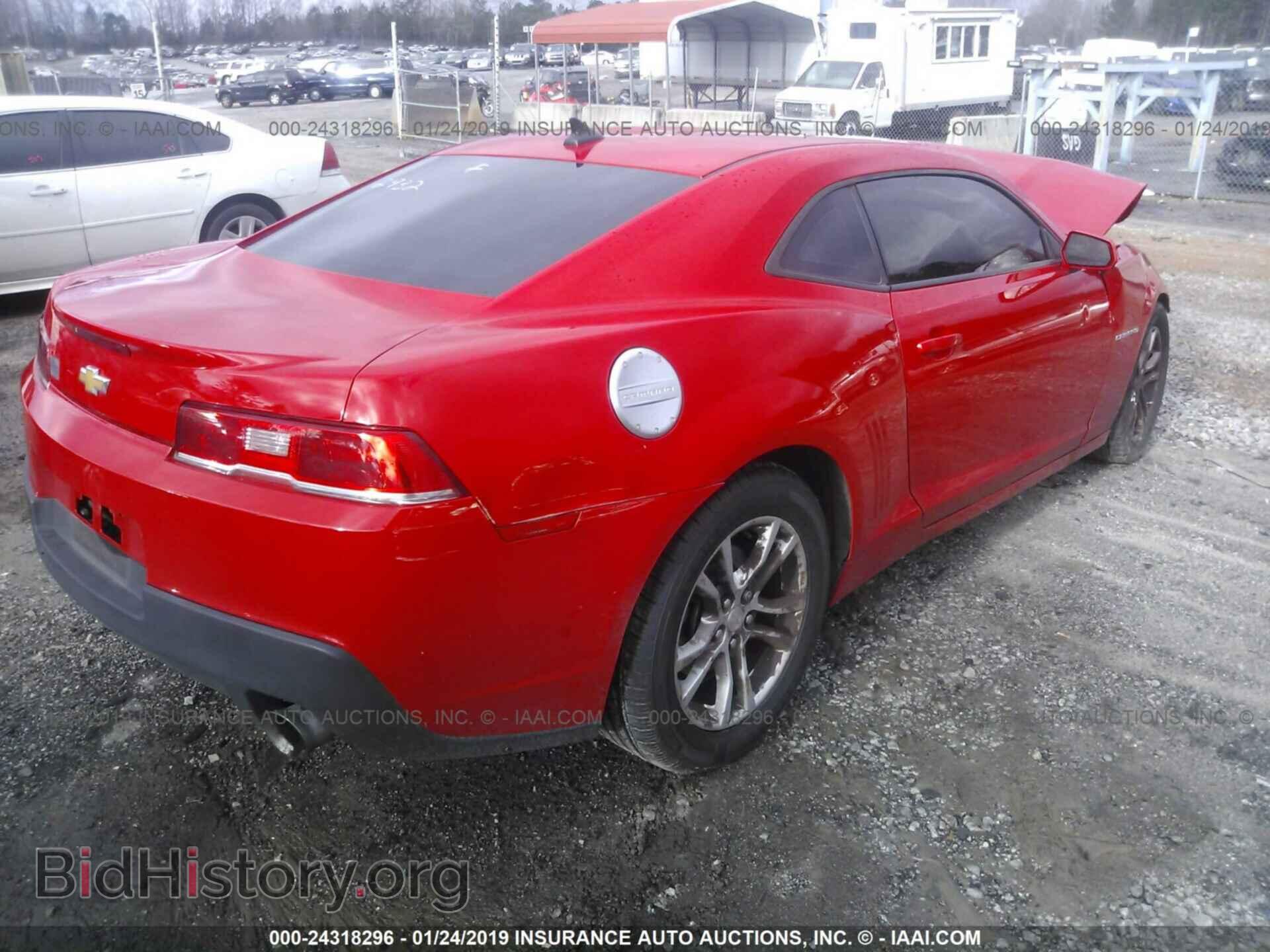 2014 CHEVROLET CAMARO - VIN: 2G1FA1E33E9142932 - Фото 4