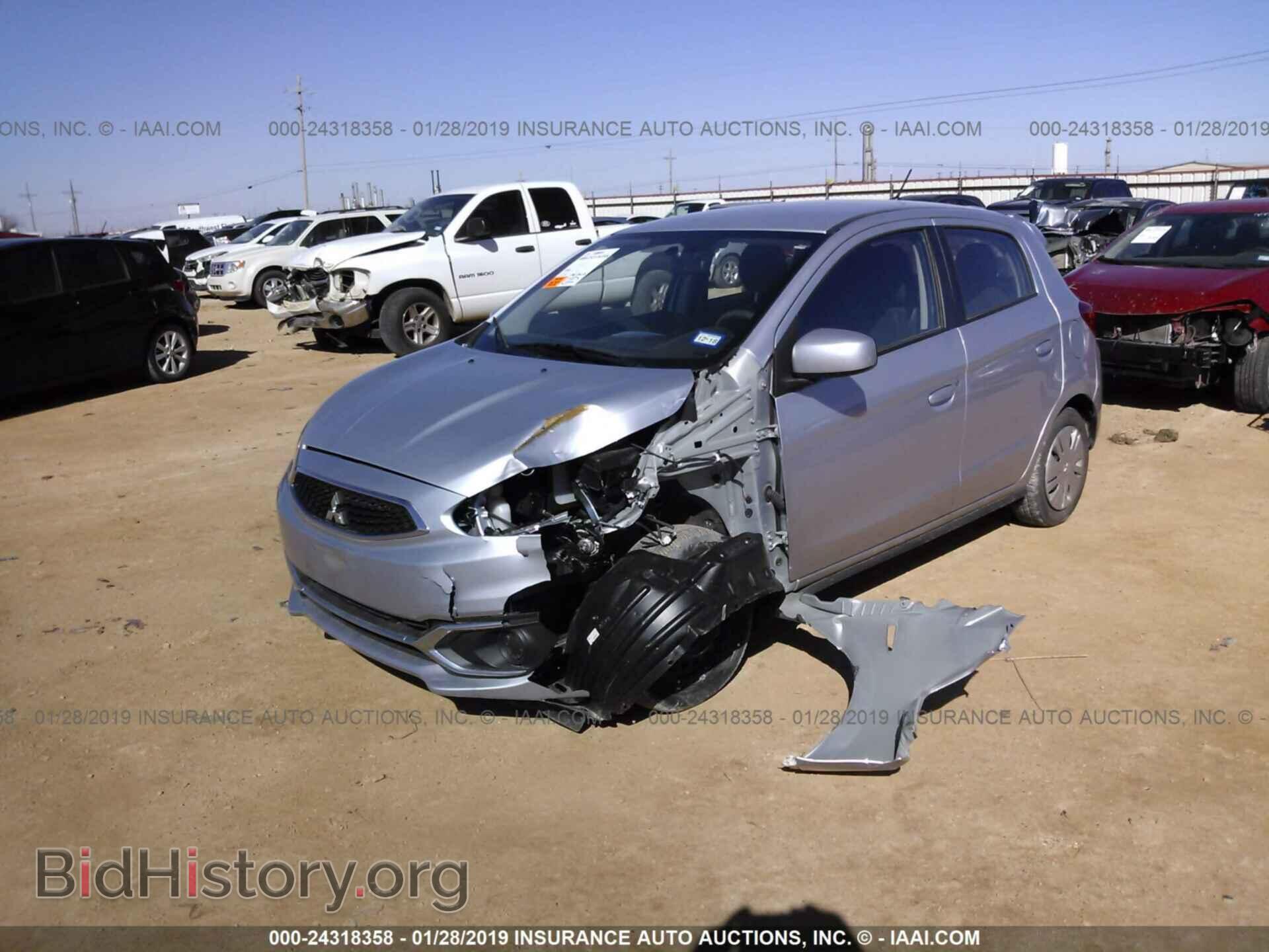 2017 MITSUBISHI MIRAGE - VIN: ML32A3HJ9HH009221 - Фото 2