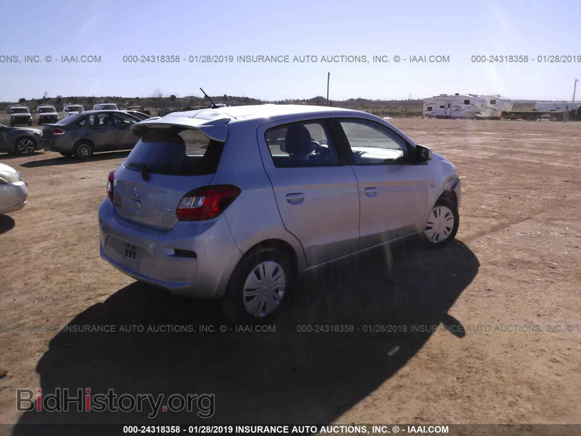 2017 MITSUBISHI MIRAGE - VIN: ML32A3HJ9HH009221 - Фото 4