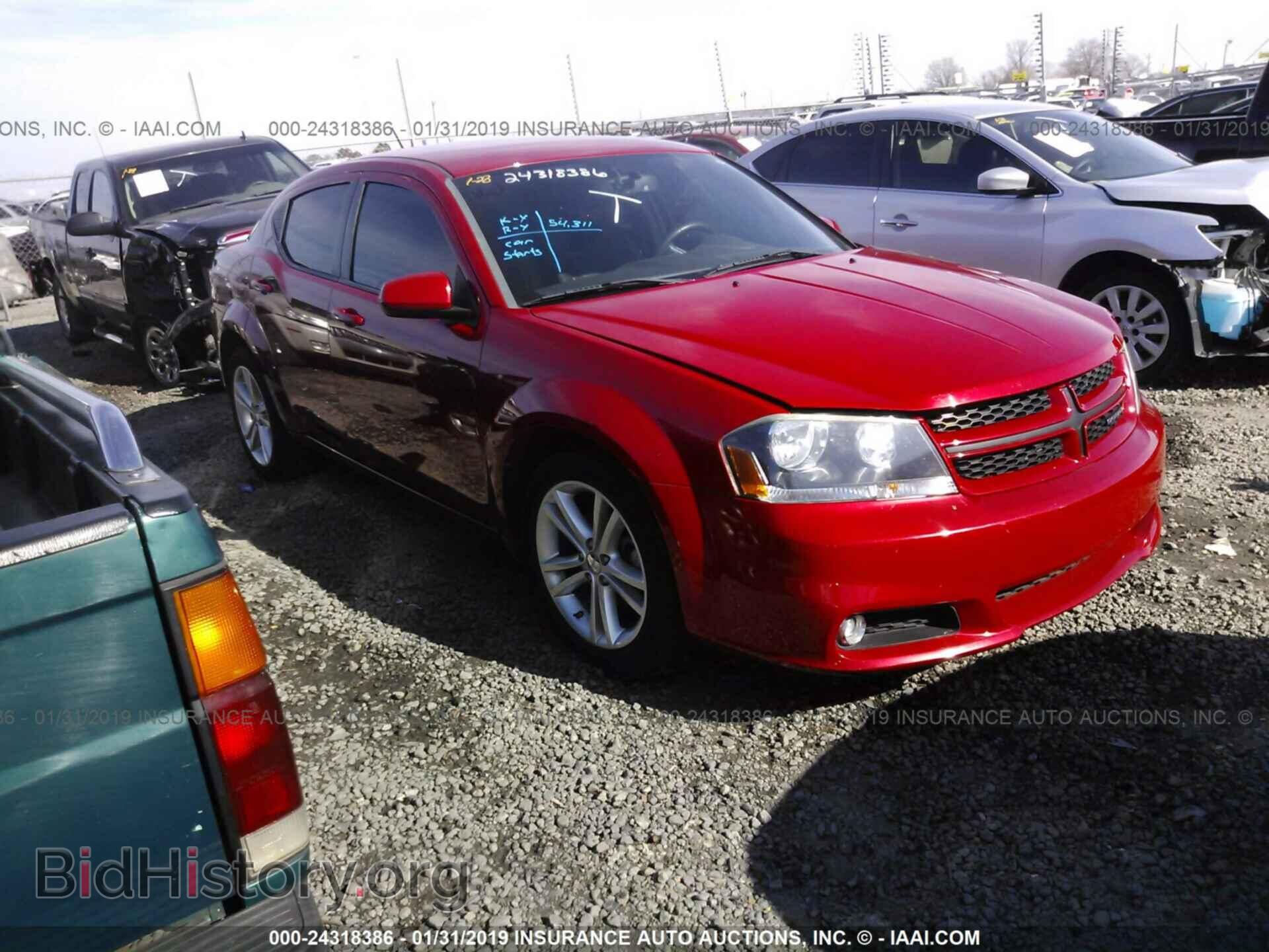 Photo 1C3CDZCBXDN583578 - DODGE AVENGER 2013