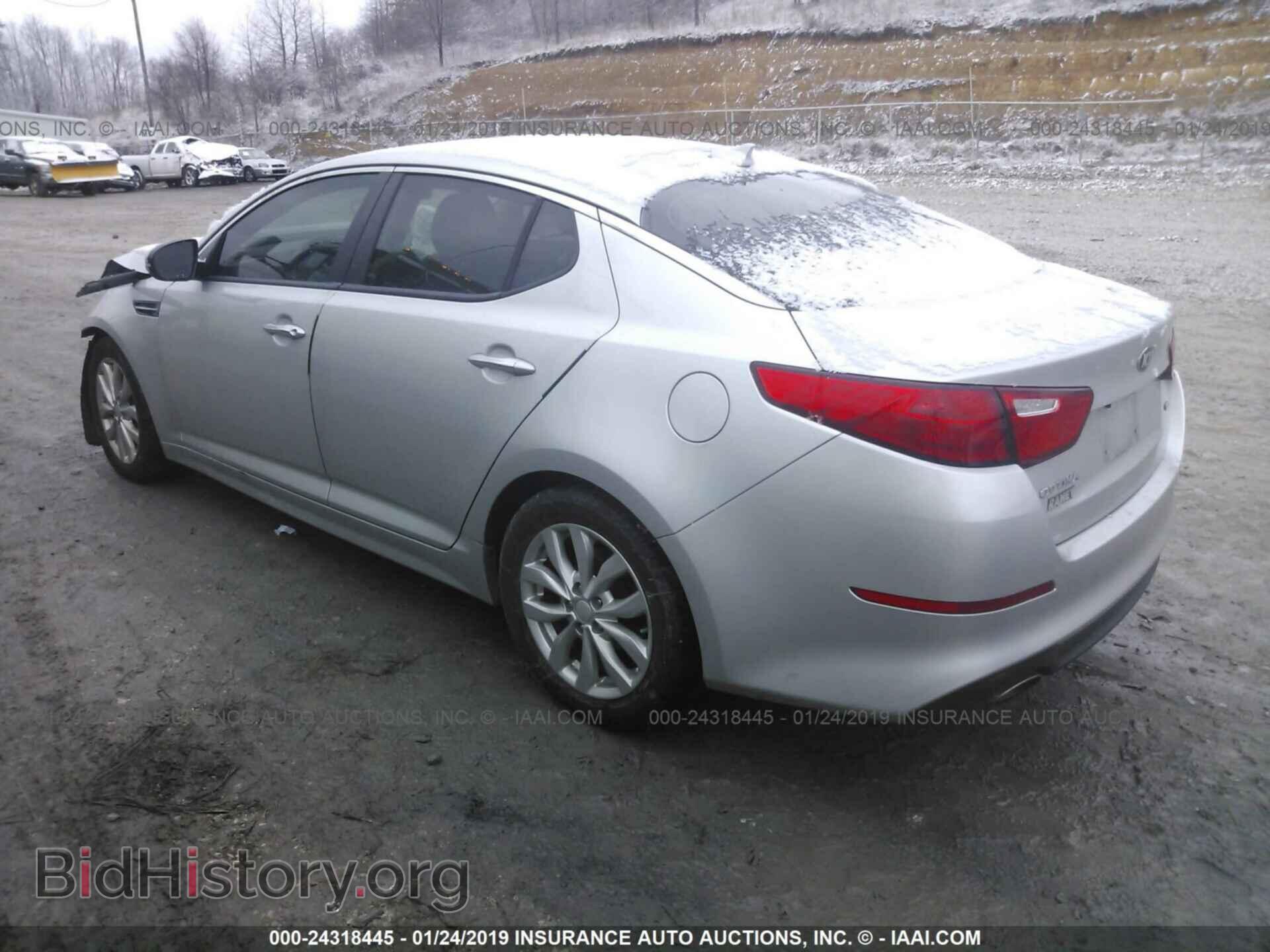 2015 KIA OPTIMA - VIN: 5XXGM4A73FG399497 - Photo 3