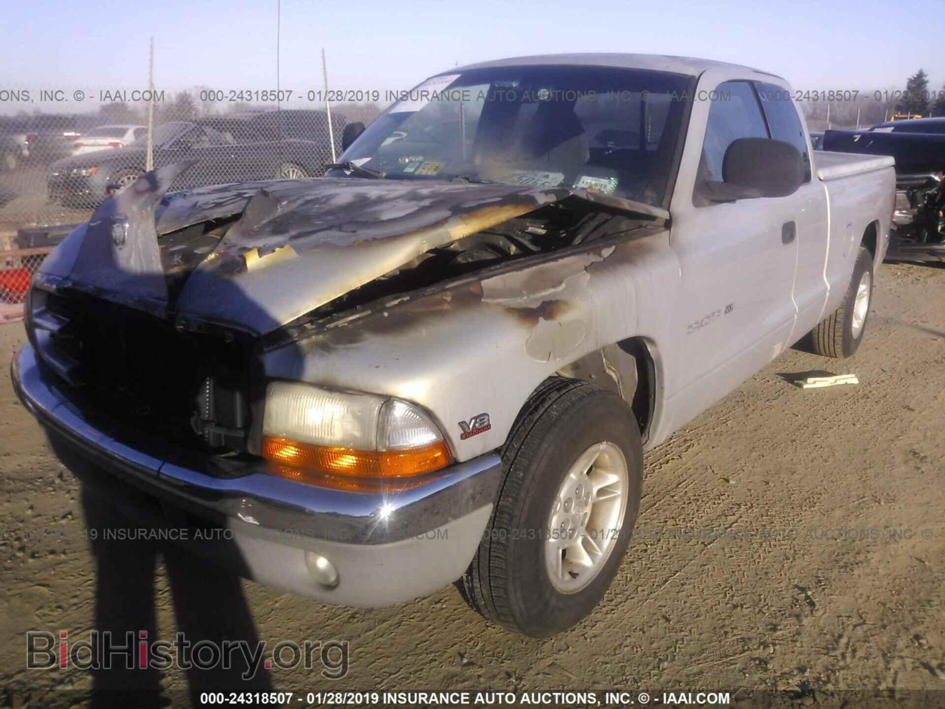 1998 DODGE DAKOTA - VIN: 1B7GL22Y8WS589252 - Фото 2