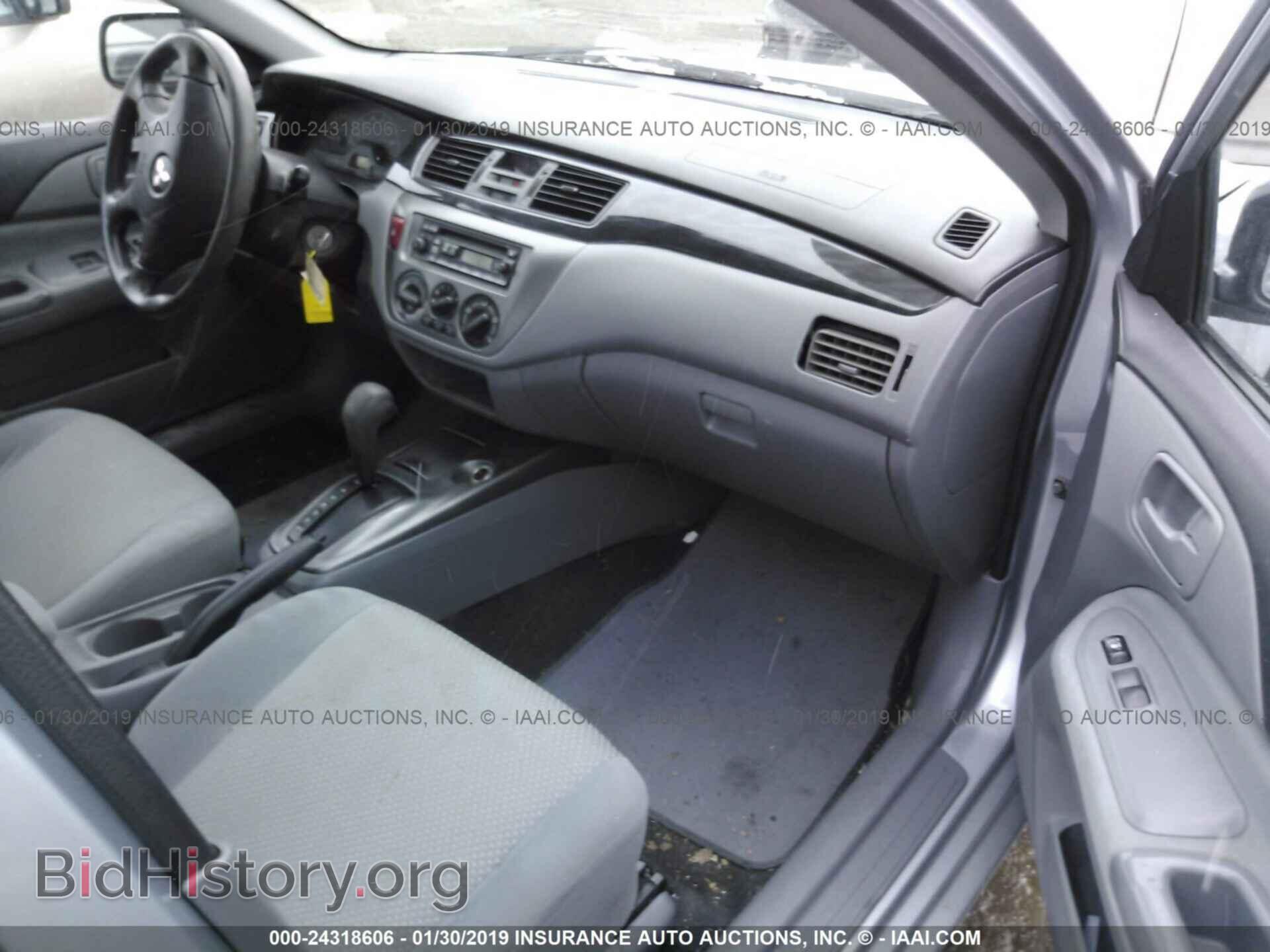 2006 MITSUBISHI LANCER - VIN: JA3AJ26E46U055616 - Фото 5