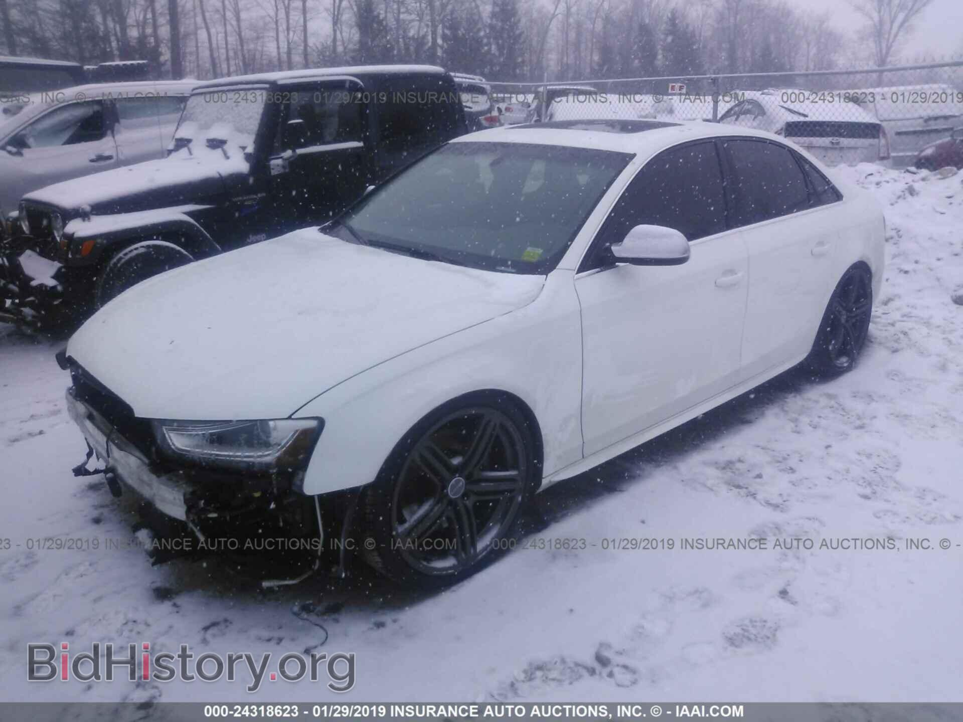 2013 AUDI S4 - VIN: WAUBGAFL1DA098951 - Фото 2
