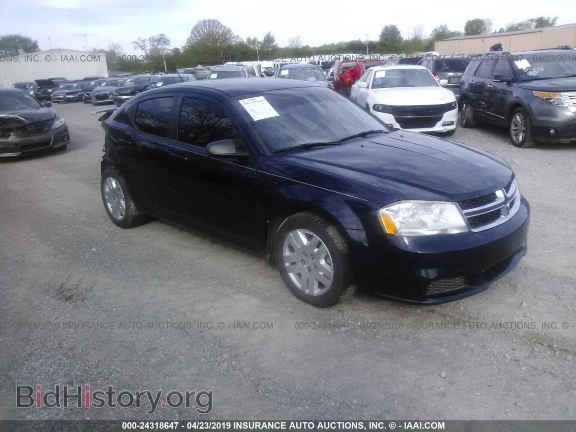 Photo 1C3CDZAB1DN631598 - DODGE AVENGER 2013