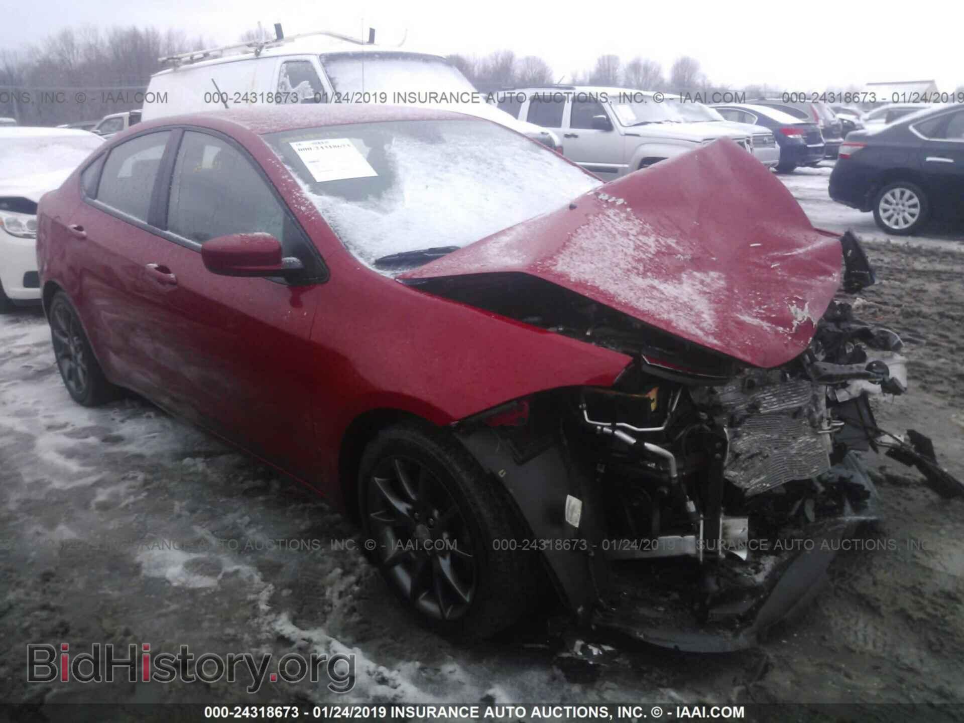 Фотография 1C3CDFBB8GD539461 - DODGE DART 2016