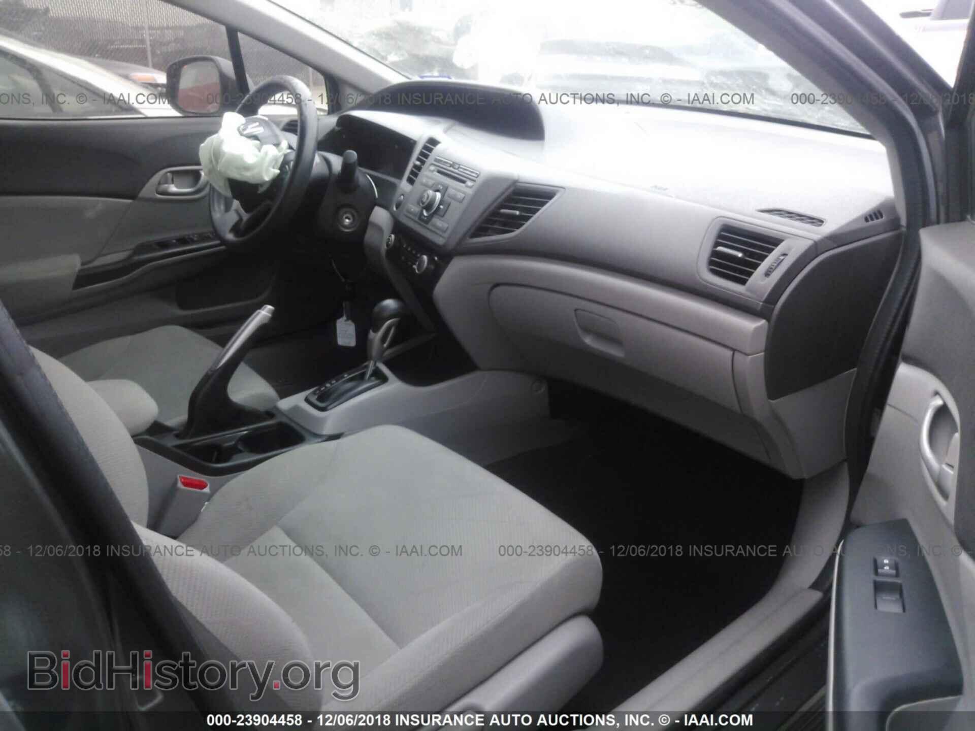 2012 HONDA CIVIC - VIN: 2HGFB2F57CH609008 - Фото 5