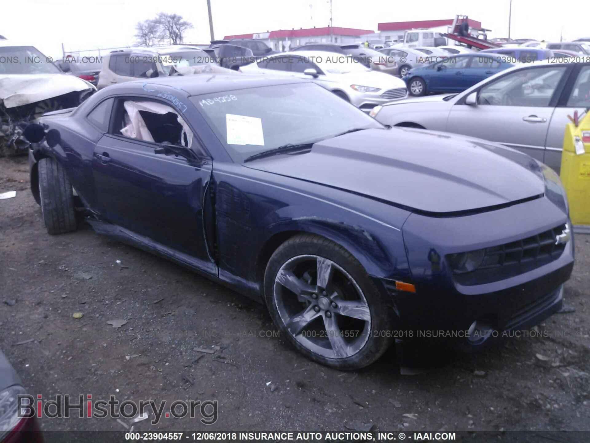Фотография 2G1FC1E35C9164258 - CHEVROLET CAMARO 2012