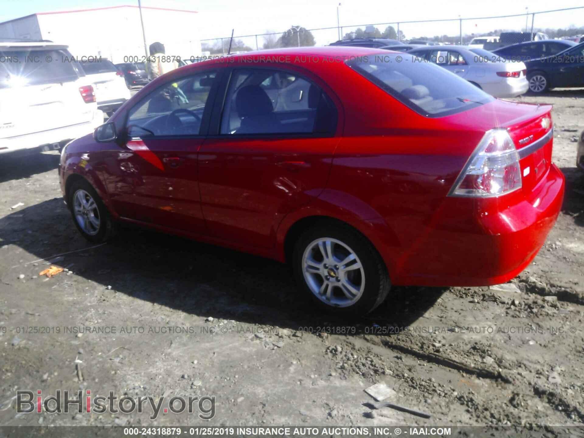2011 CHEVROLET AVEO - VIN: KL1TD5DE6BB137852 - Фото 3