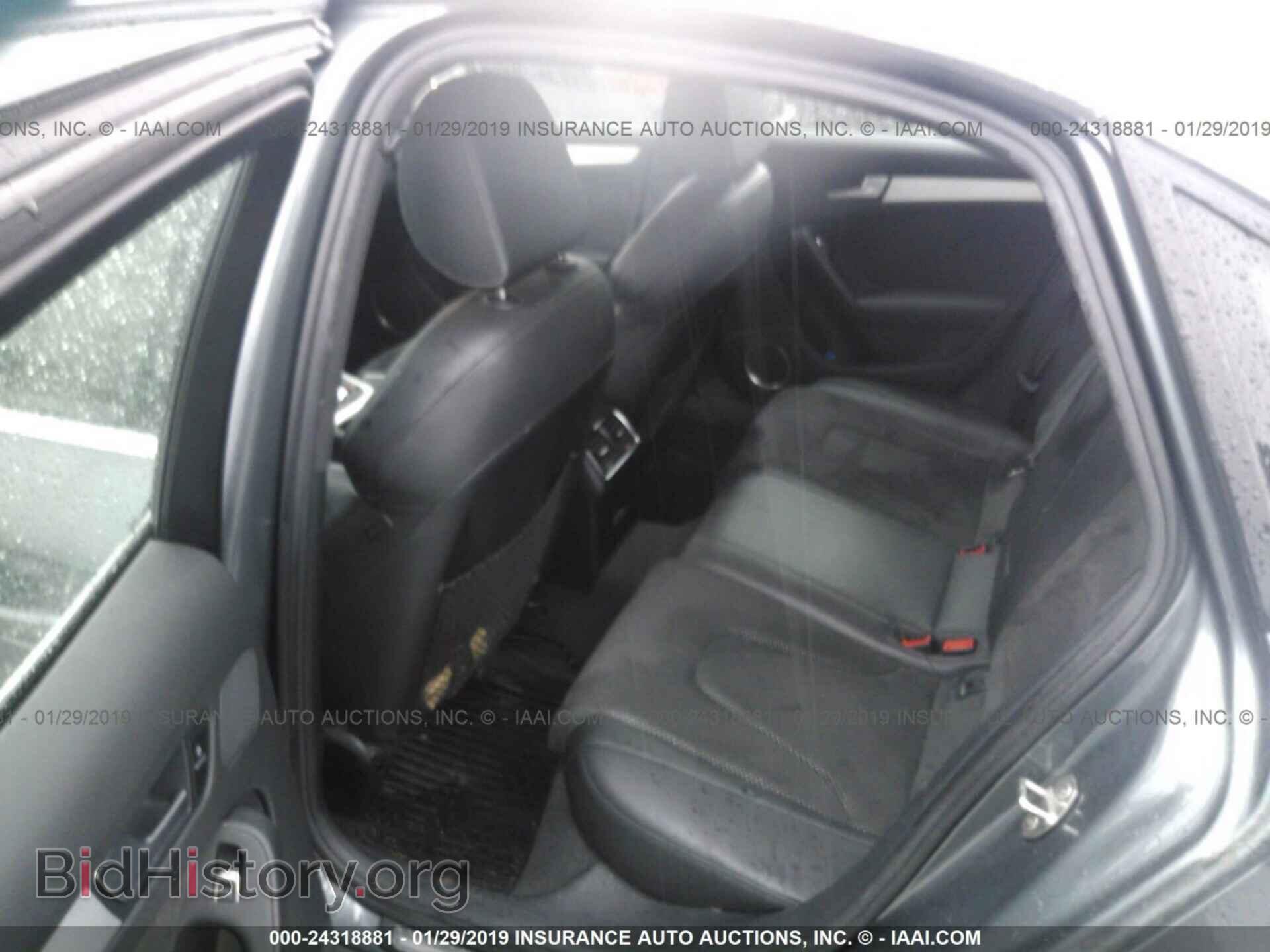 2013 AUDI A4 - VIN: WAUKFAFL4DN009255 - Фото 8