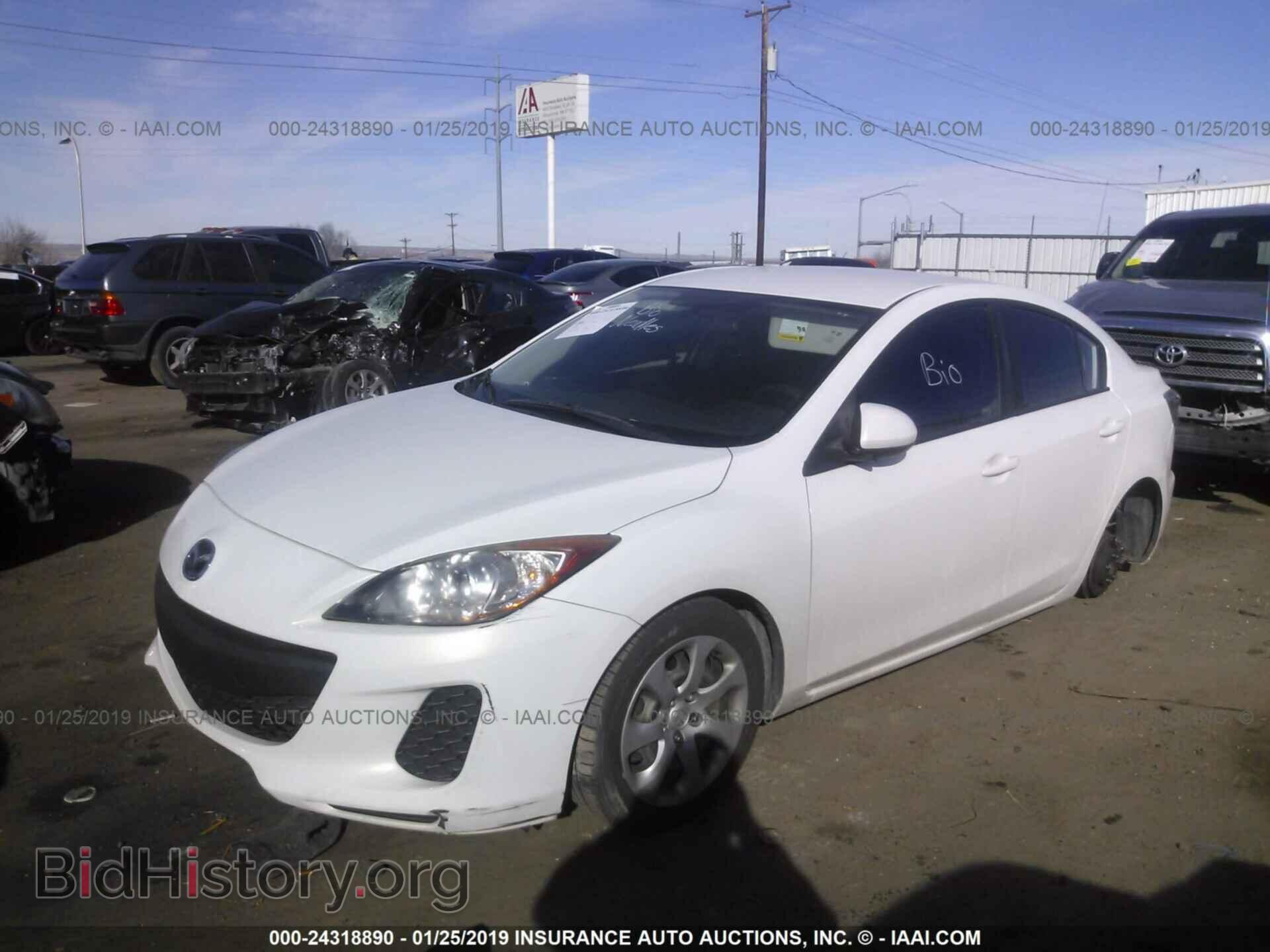 2012 MAZDA 3 - VIN: JM1BL1UG7C1527478 - Фото 2