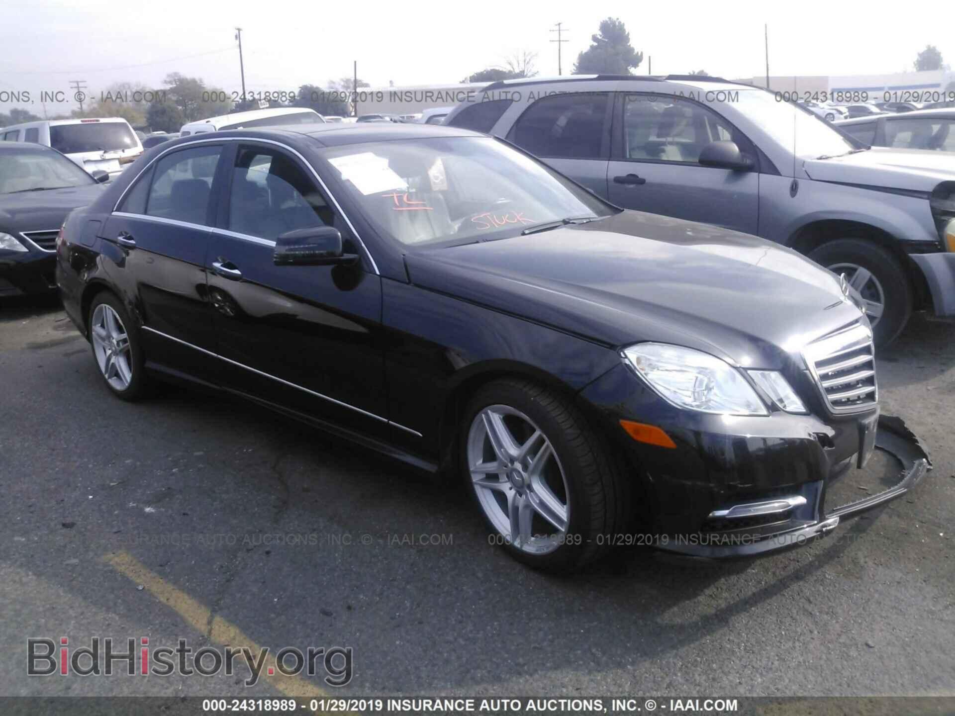 Photo WDDHF5KB3DA771958 - MERCEDES-BENZ E 2013