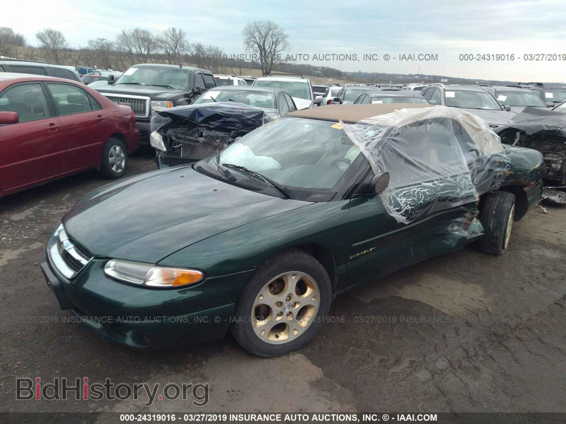 1998 CHRYSLER SEBRING - VIN: 3C3EL55HXWT291793 - Фото 2