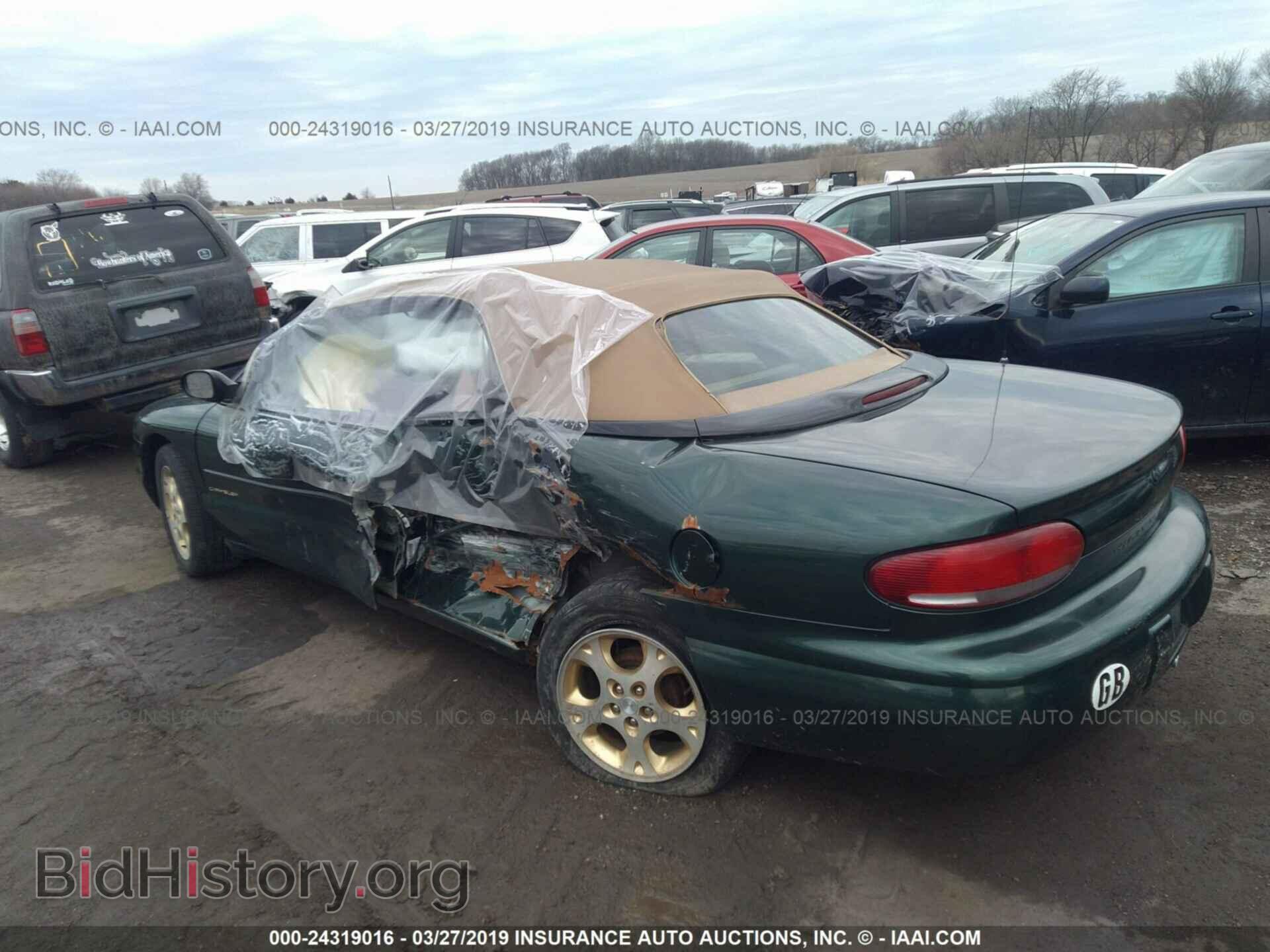1998 CHRYSLER SEBRING - VIN: 3C3EL55HXWT291793 - Фото 3