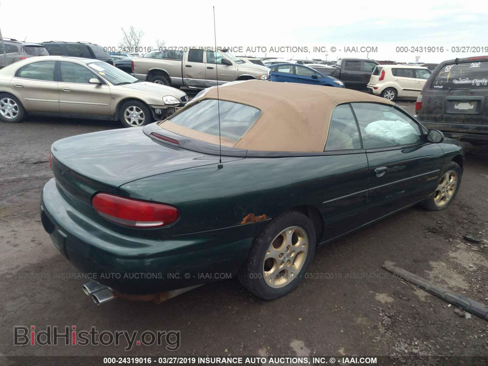 1998 CHRYSLER SEBRING - VIN: 3C3EL55HXWT291793 - Фото 4