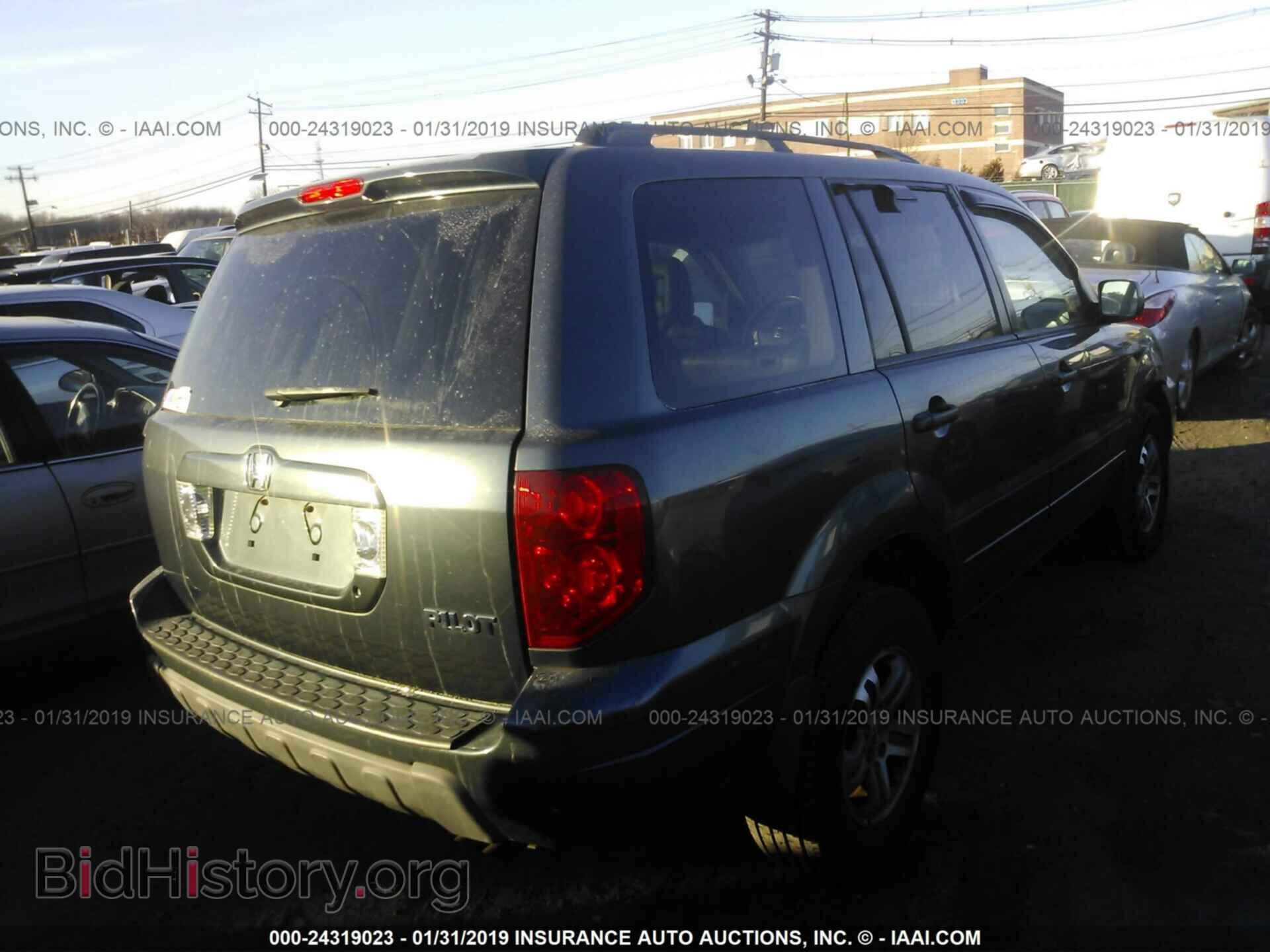 2005 HONDA PILOT - VIN: 5FNYF18495B021470 - Фото 4