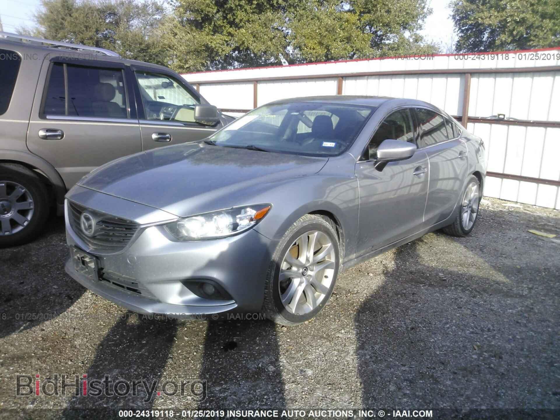 2015 MAZDA 6 - VIN: JM1GJ1V55F1195599 - Фото 2
