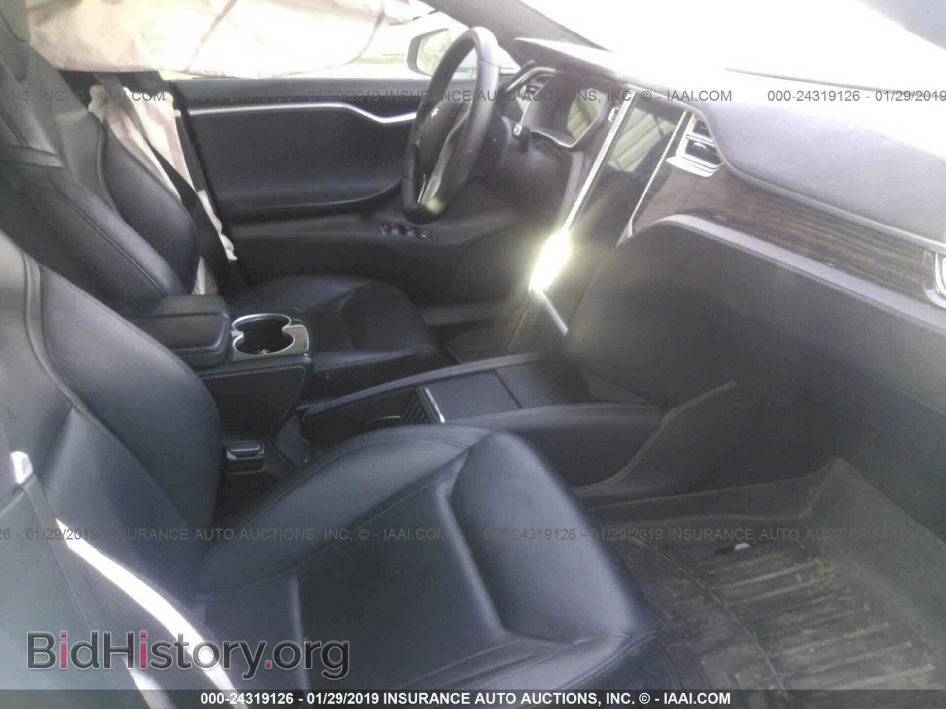 2015 TESLA MODEL S - VIN: 5YJSA1E27FF117171 - Фото 5