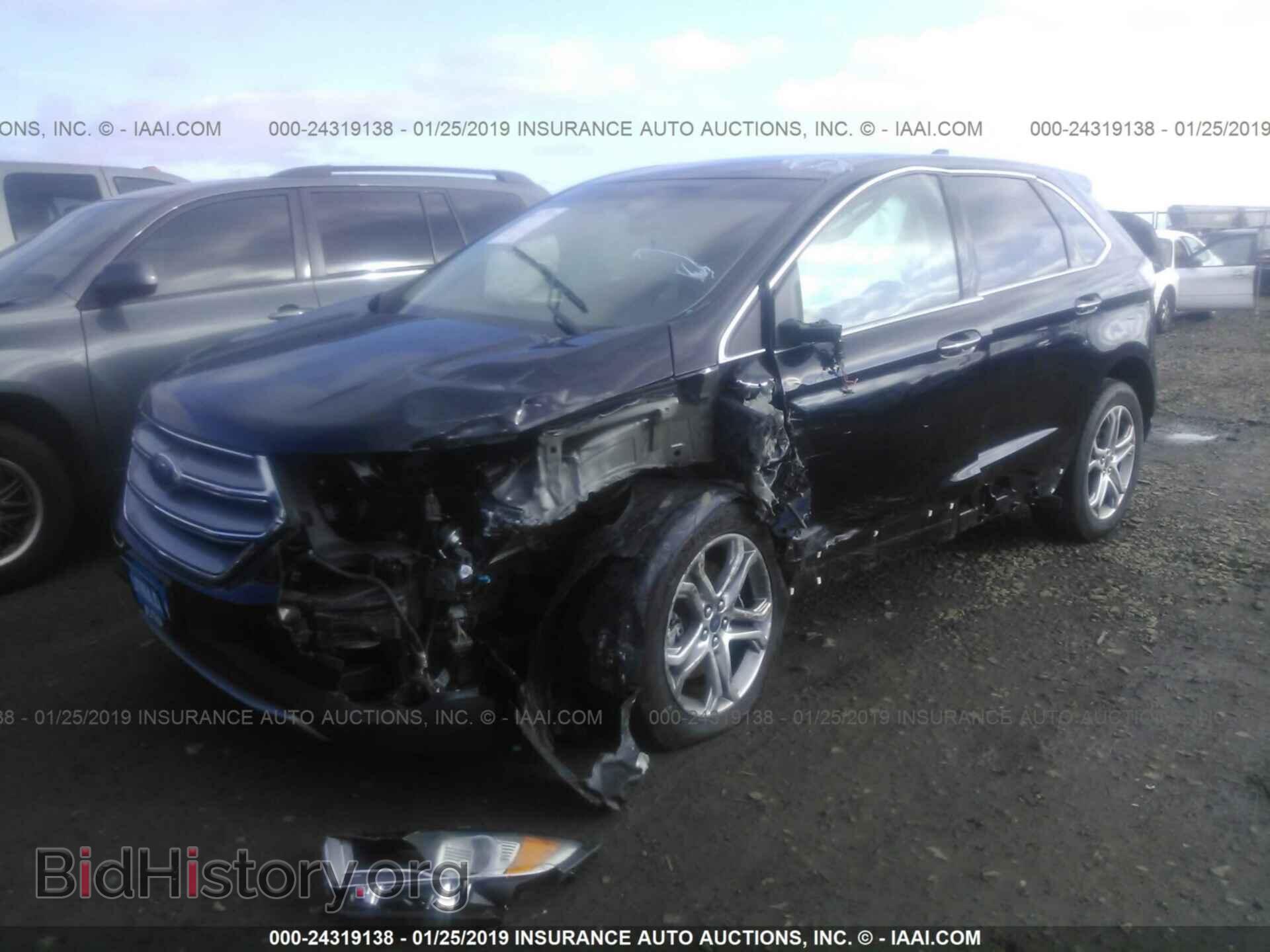 2016 FORD EDGE - VIN: 2FMPK4K93GBB23484 - Фото 2