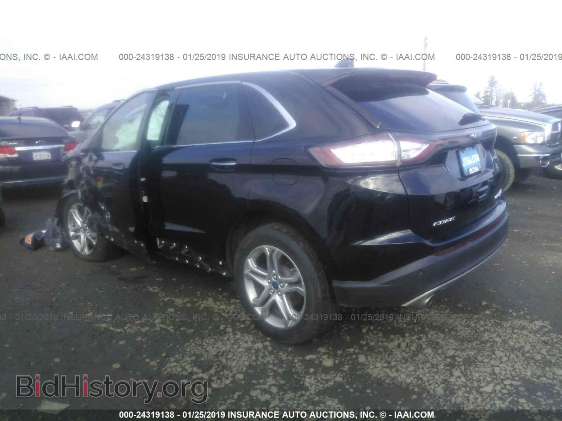 2016 FORD EDGE - VIN: 2FMPK4K93GBB23484 - Фото 3