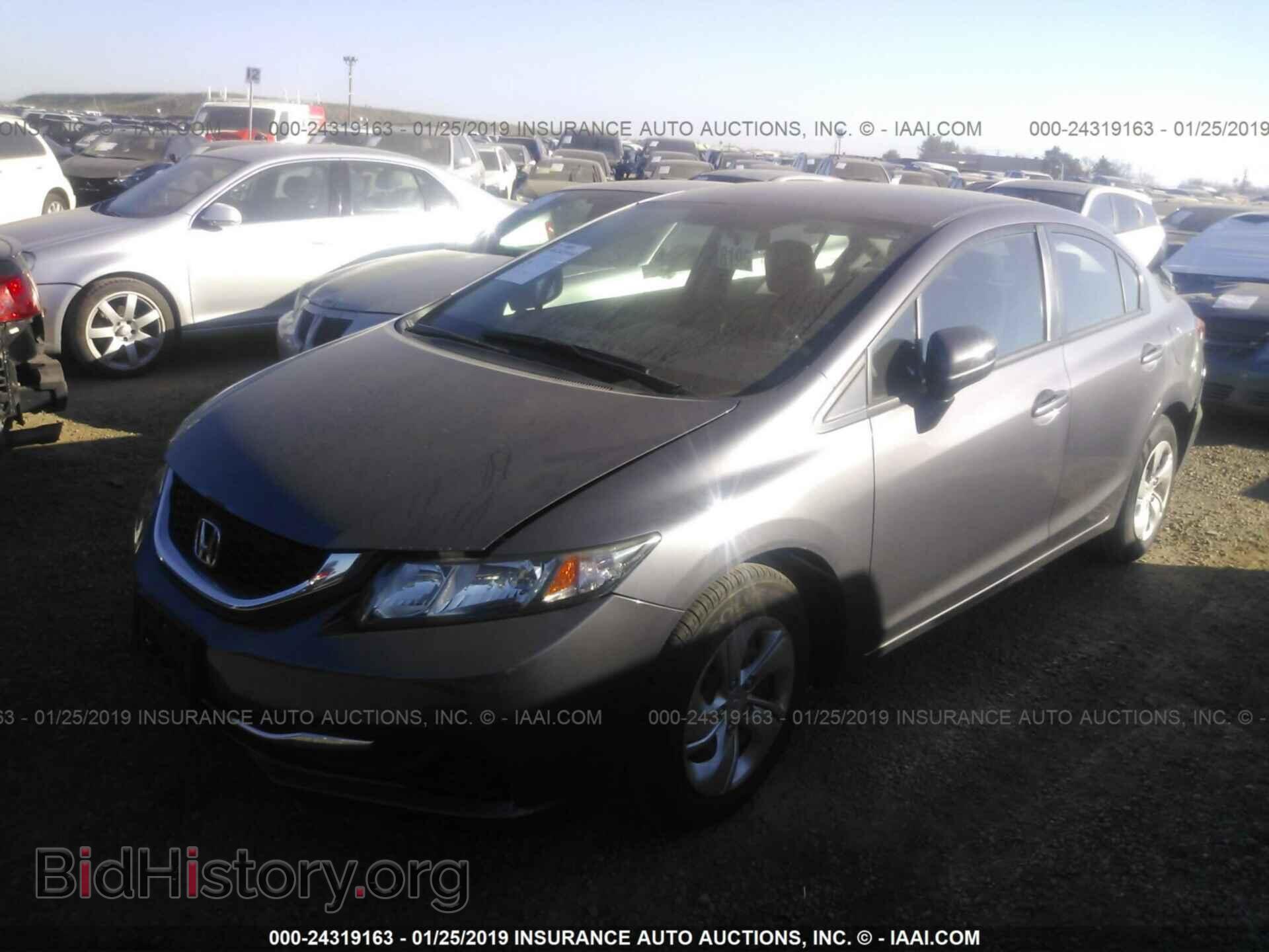 2014 HONDA CIVIC - VIN: 19XFB2F53EE216054 - Фото 2