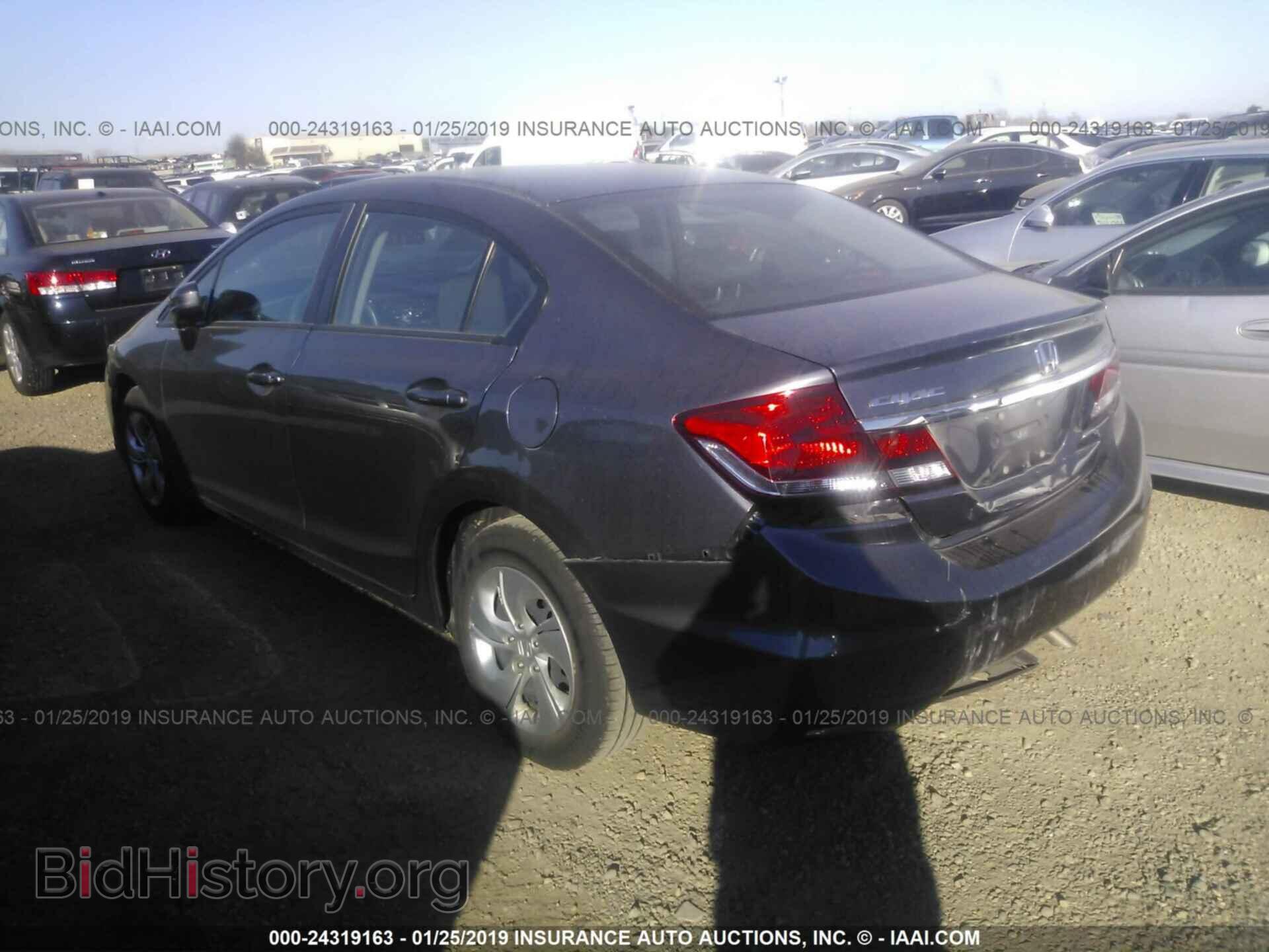 2014 HONDA CIVIC - VIN: 19XFB2F53EE216054 - Фото 3