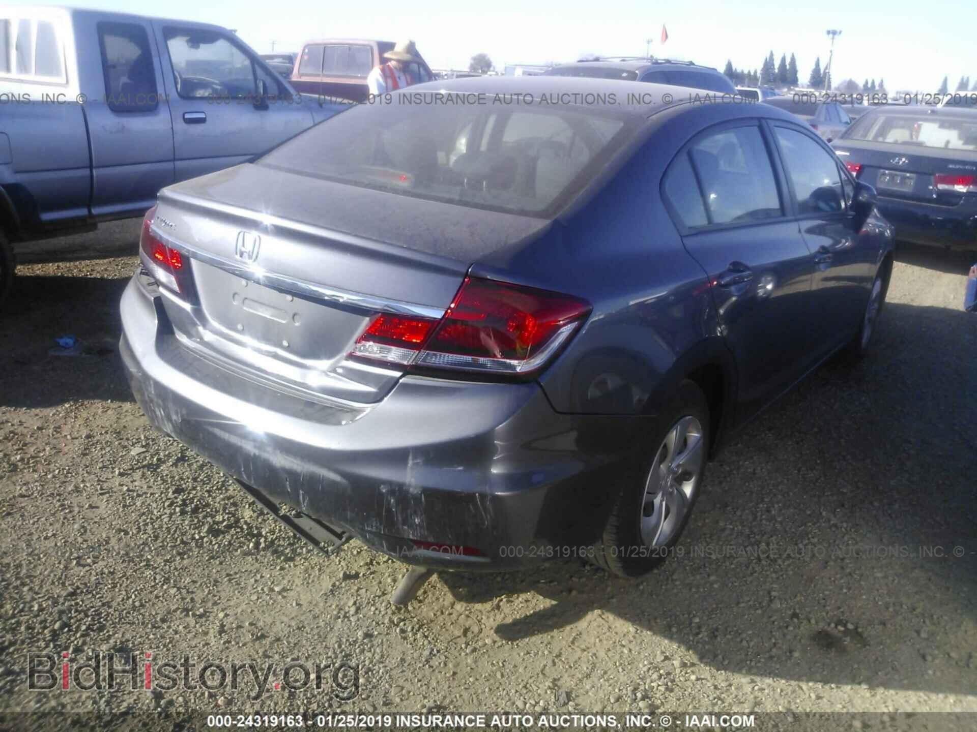 2014 HONDA CIVIC - VIN: 19XFB2F53EE216054 - Фото 4