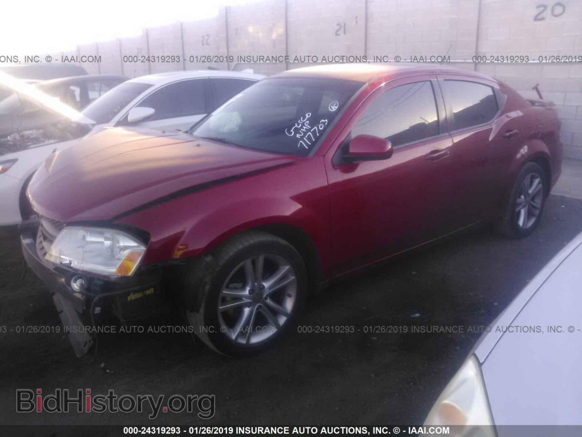 2011 DODGE AVENGER - VIN: 1B3BD1FG2BN534342 - Фото 2