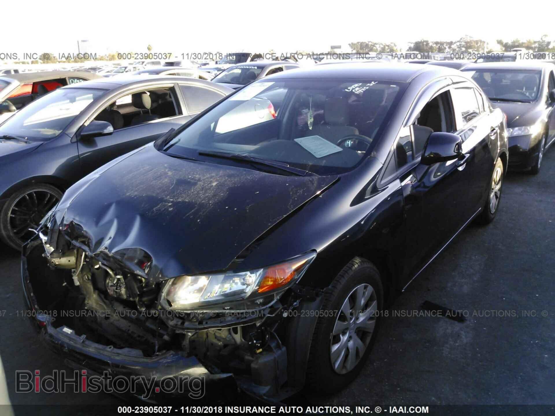 2012 HONDA CIVIC - VIN: 19XFB2F54CE369572 - Photo 2