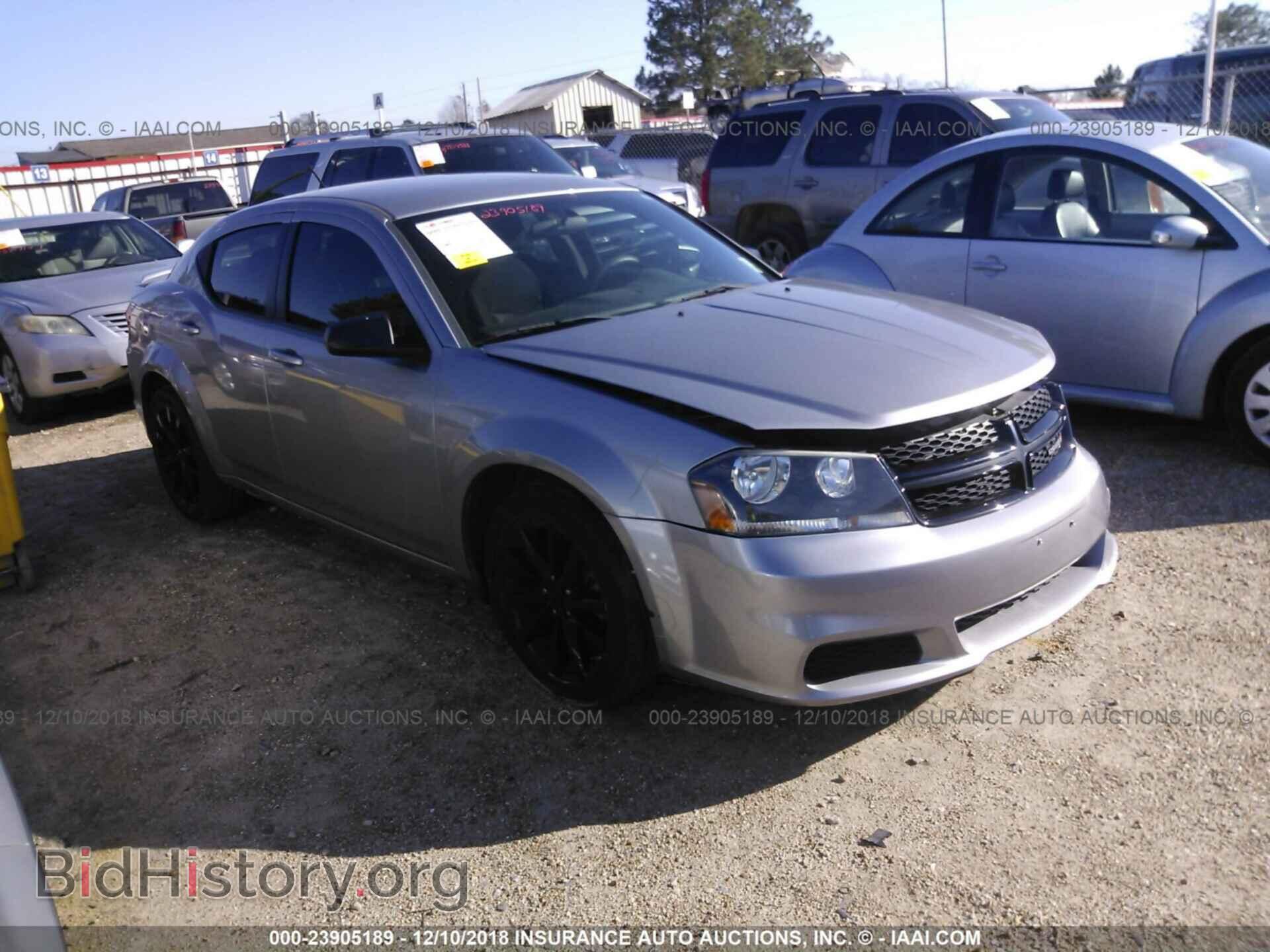 Photo 1C3CDZAB7EN203083 - DODGE AVENGER 2014