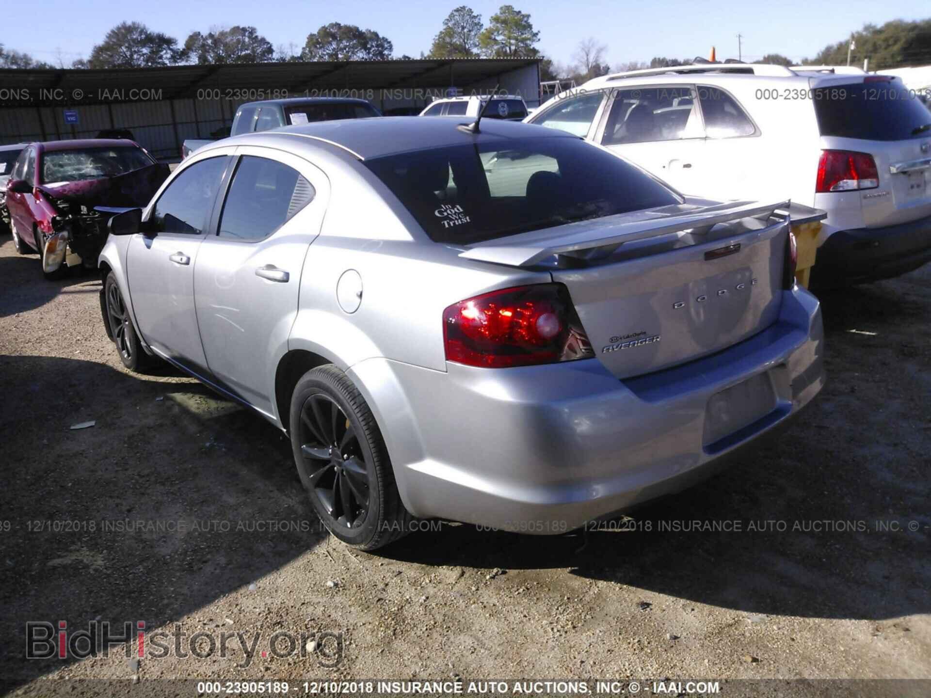 2014 DODGE AVENGER - VIN: 1C3CDZAB7EN203083 - Фото 3