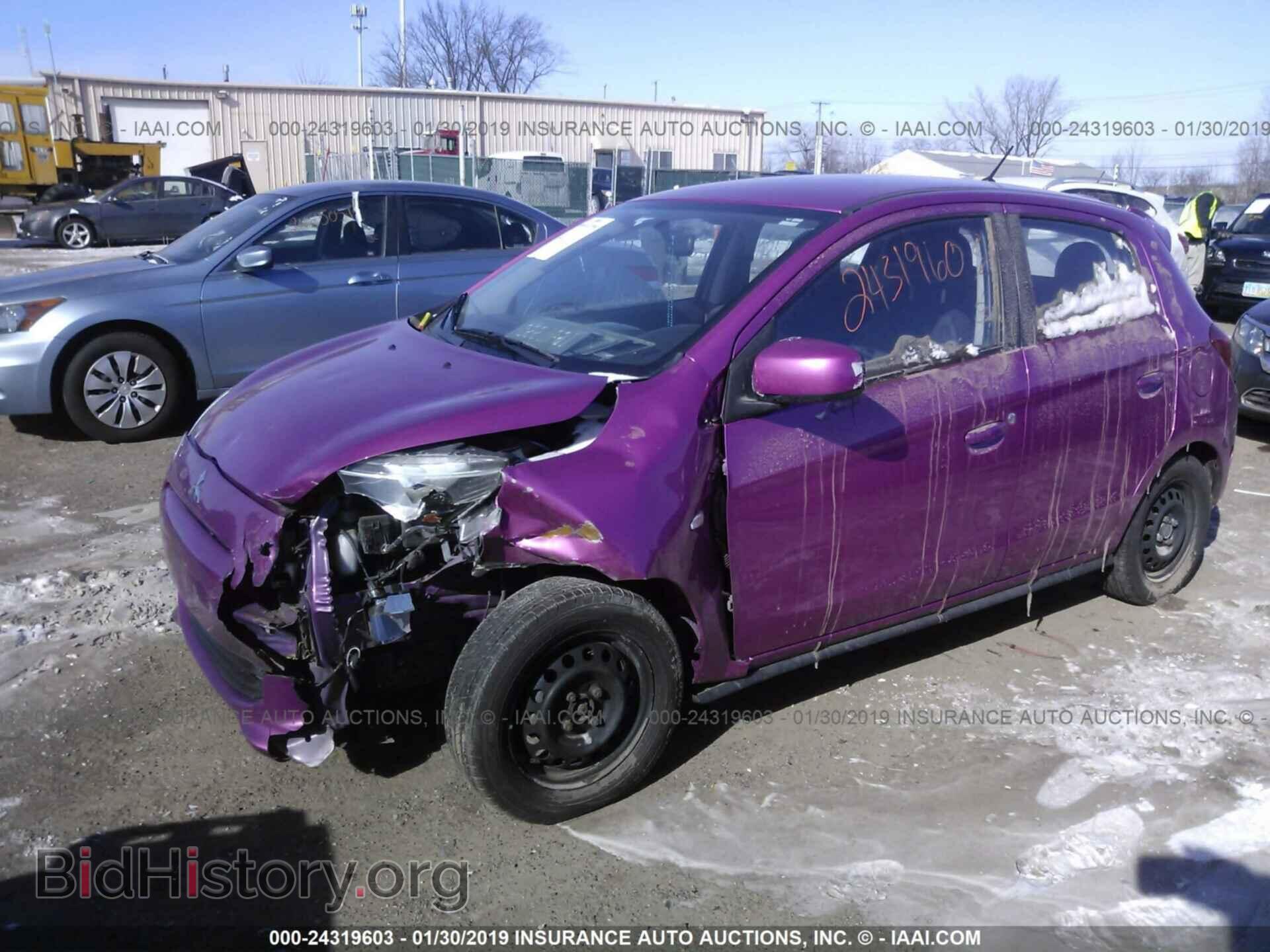 2015 MITSUBISHI MIRAGE - VIN: ML32A3HJ5FH037403 - Фото 2